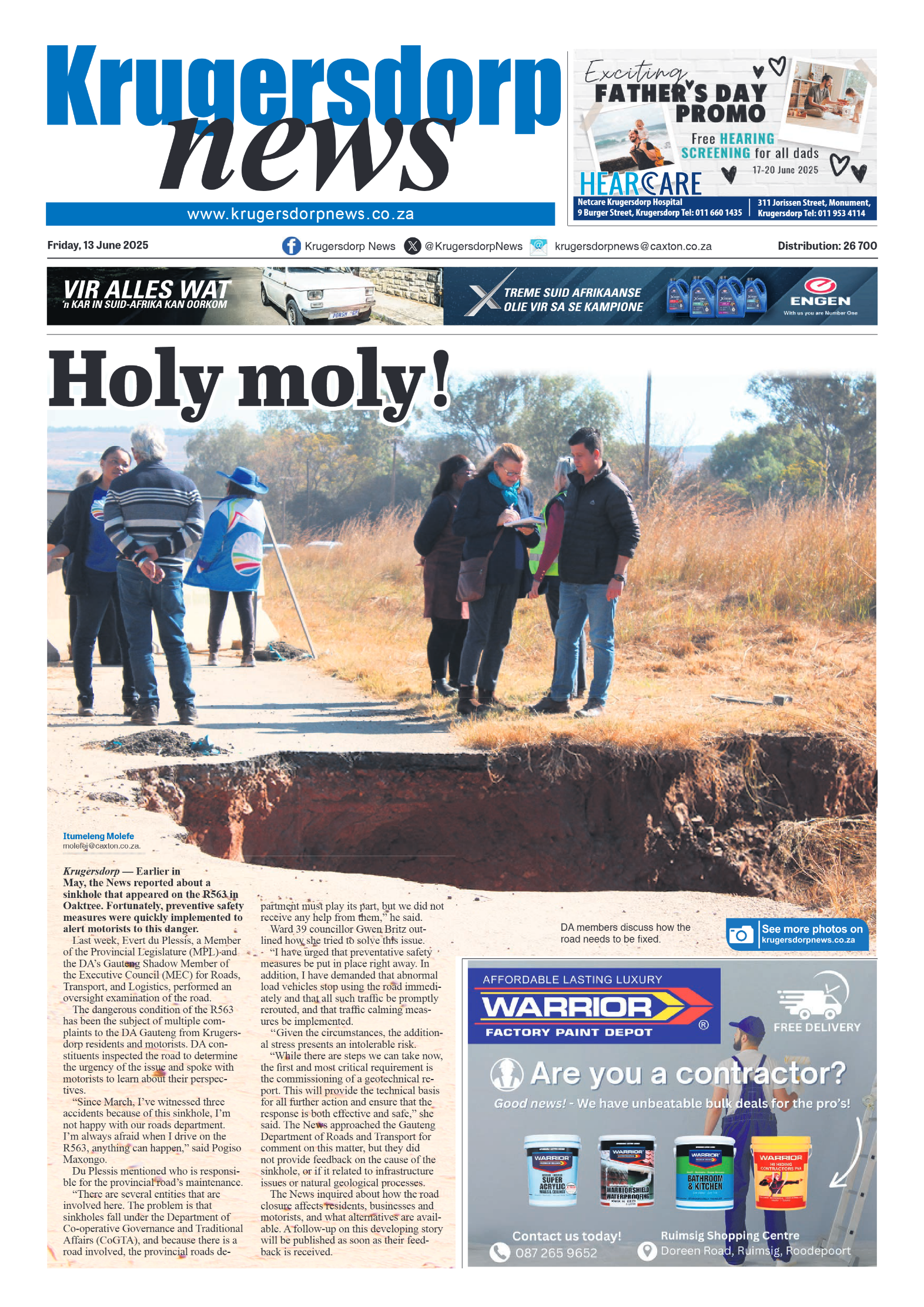 Krugersdorp News 13 June 2025 page 3