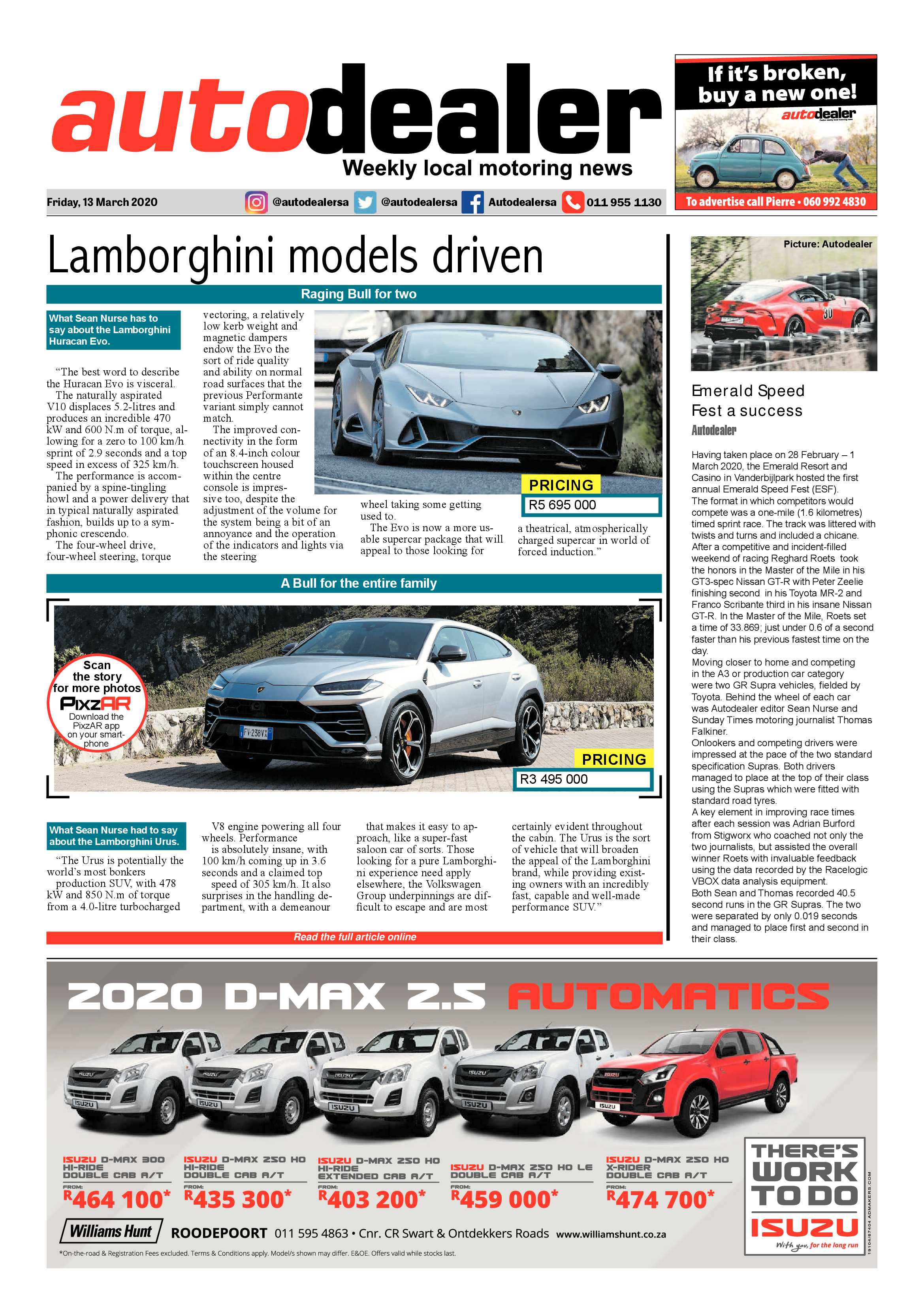 Krugersdorp News 13 March 2020 page 12