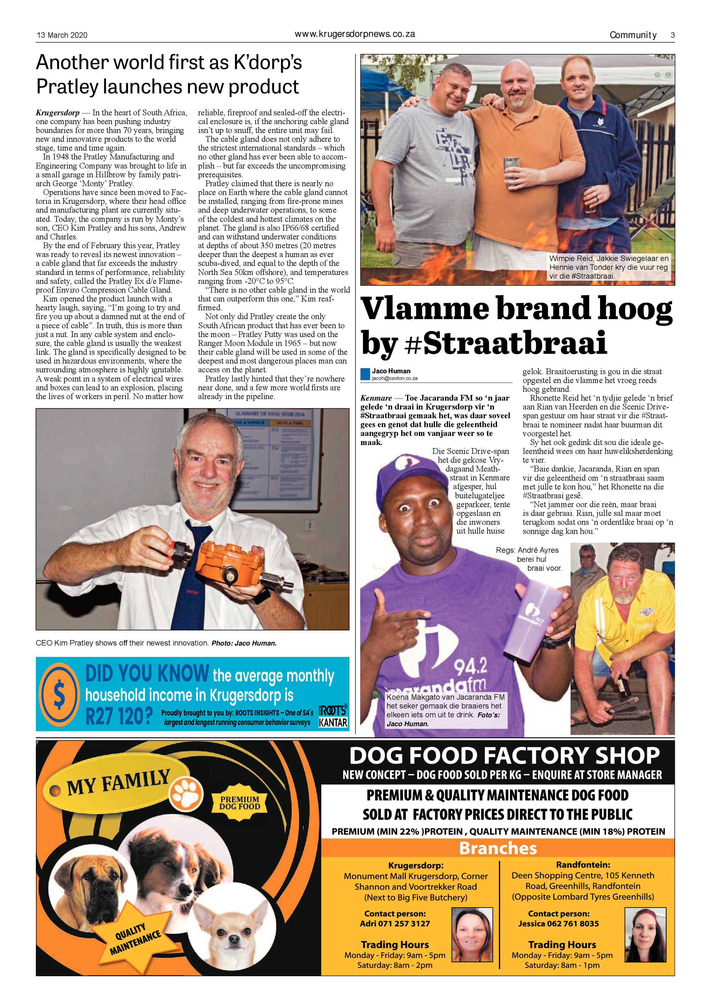 Krugersdorp News 13 March 2020 page 3