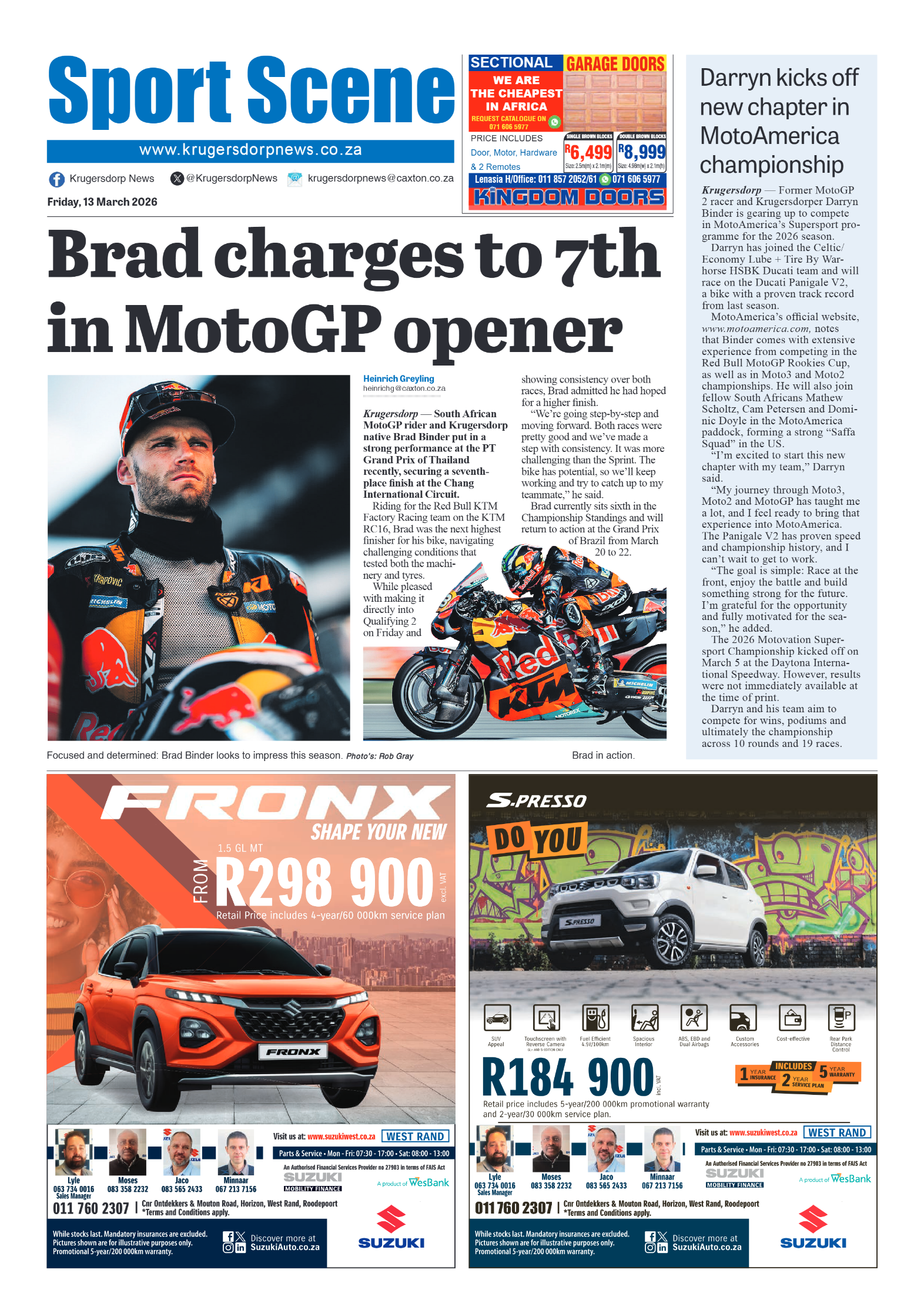Krugersdorp News 13 March 2026 page 10