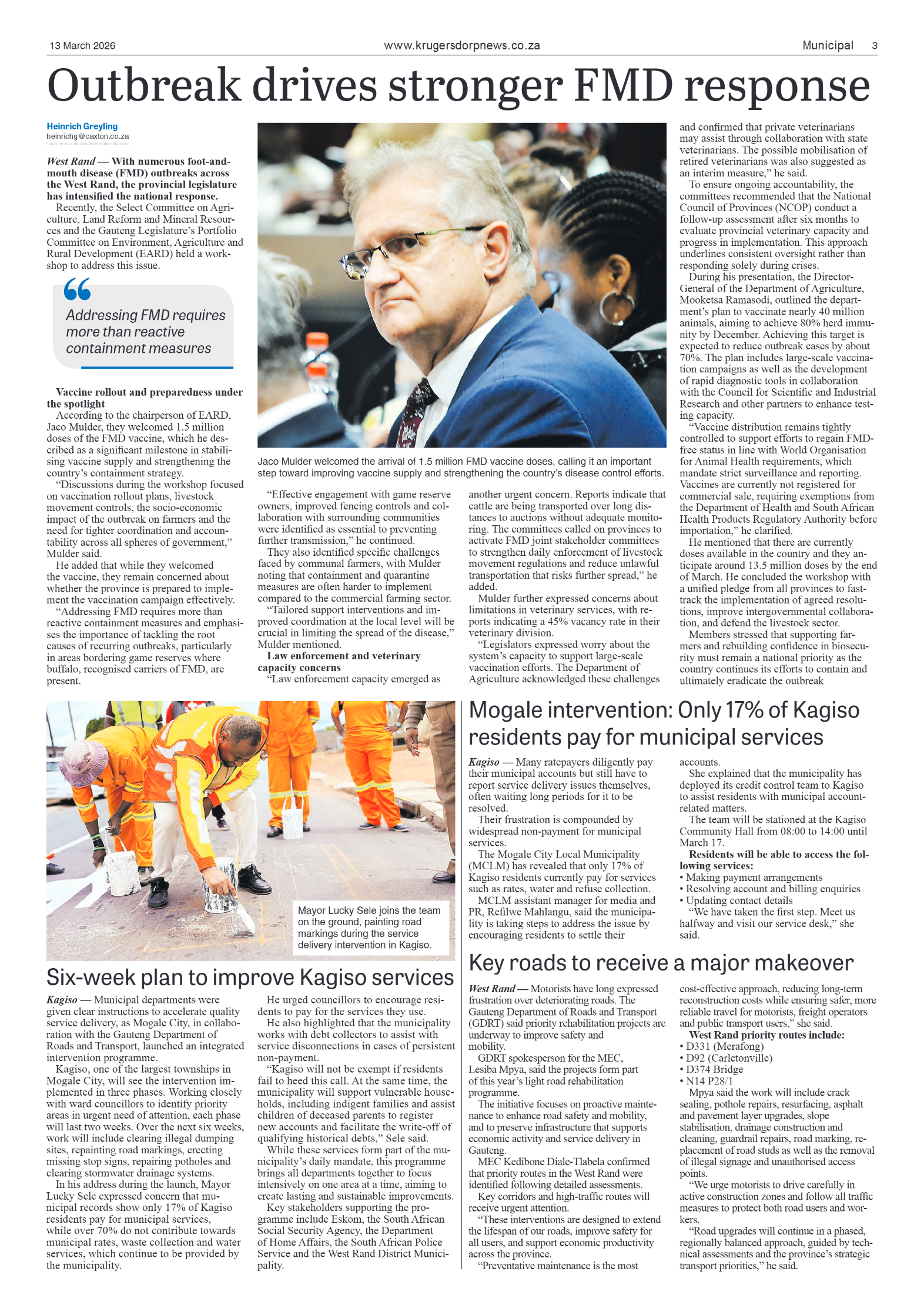Krugersdorp News 13 March 2026 page 5