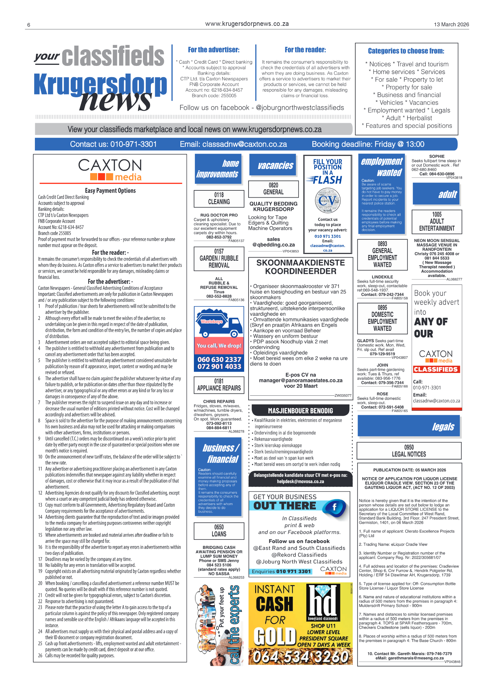 Krugersdorp News 13 March 2026 page 8