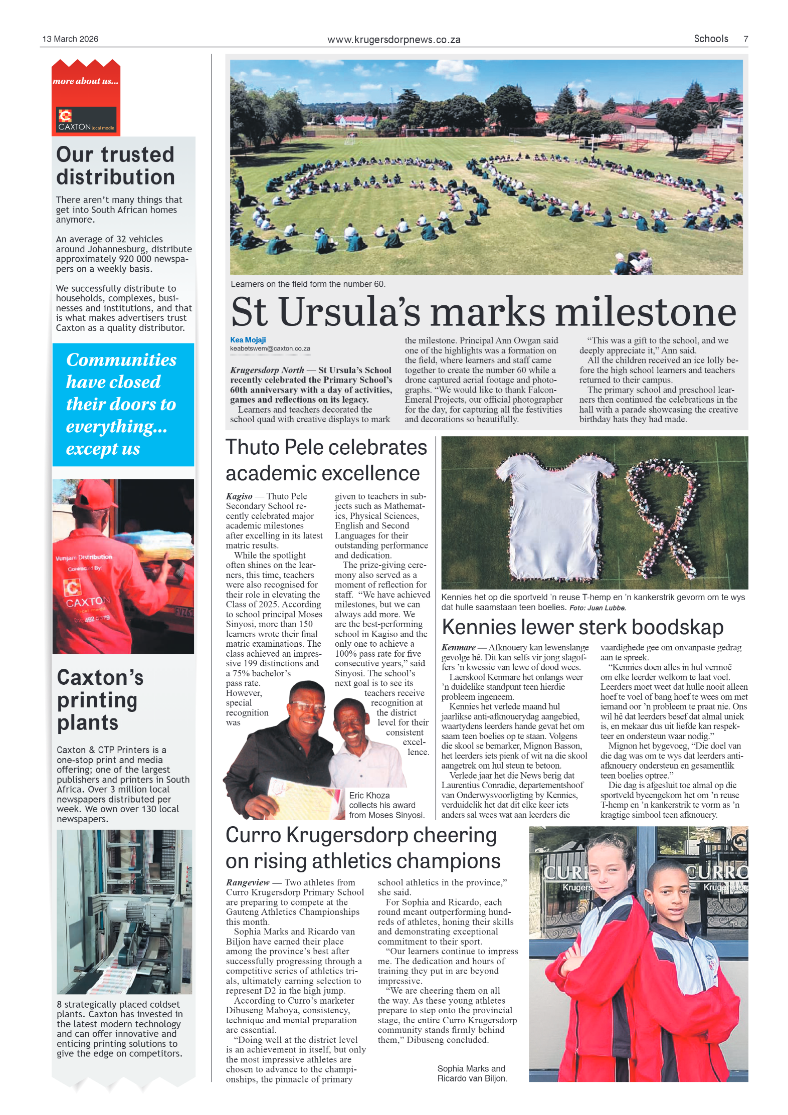 Krugersdorp News 13 March 2026 page 9