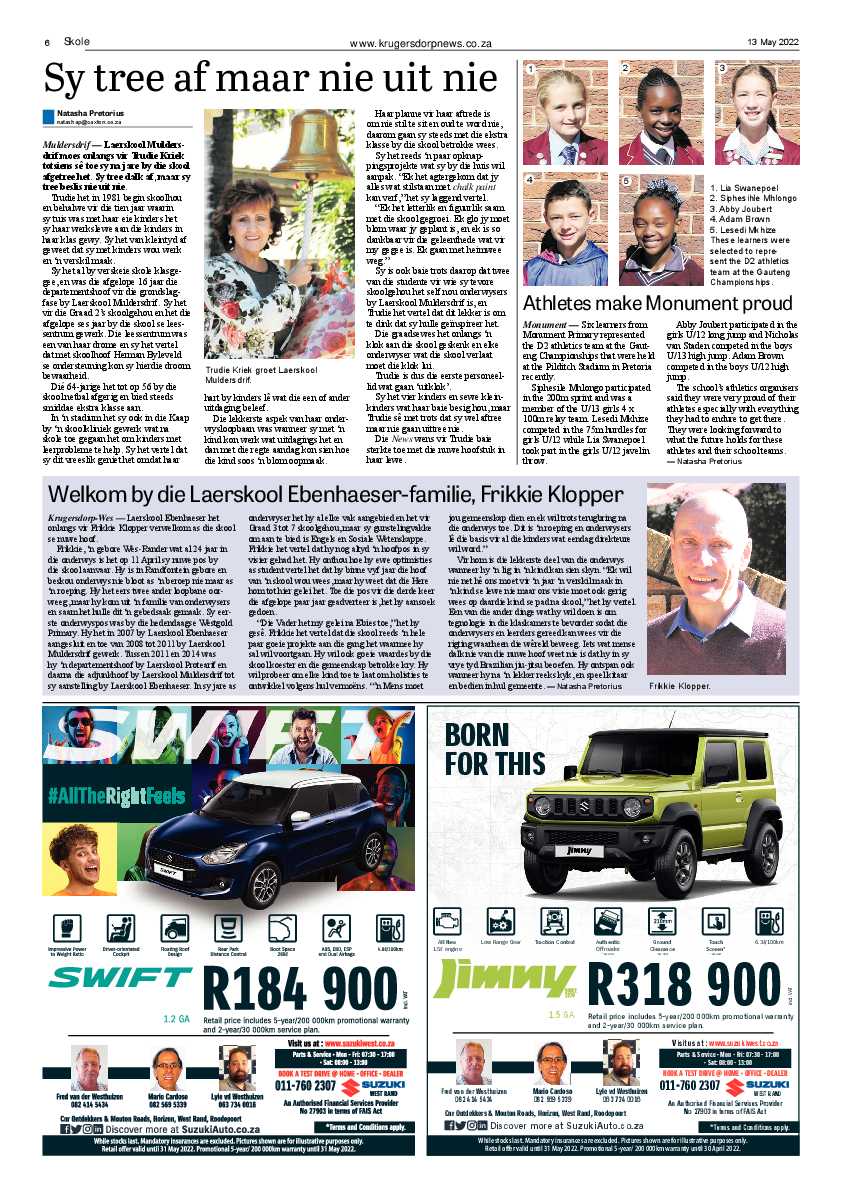 Krugersdorp News 13 May 2022 page 6