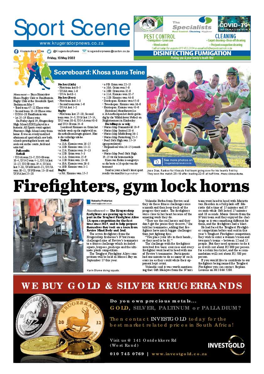 Krugersdorp News 13 May 2022 page 8
