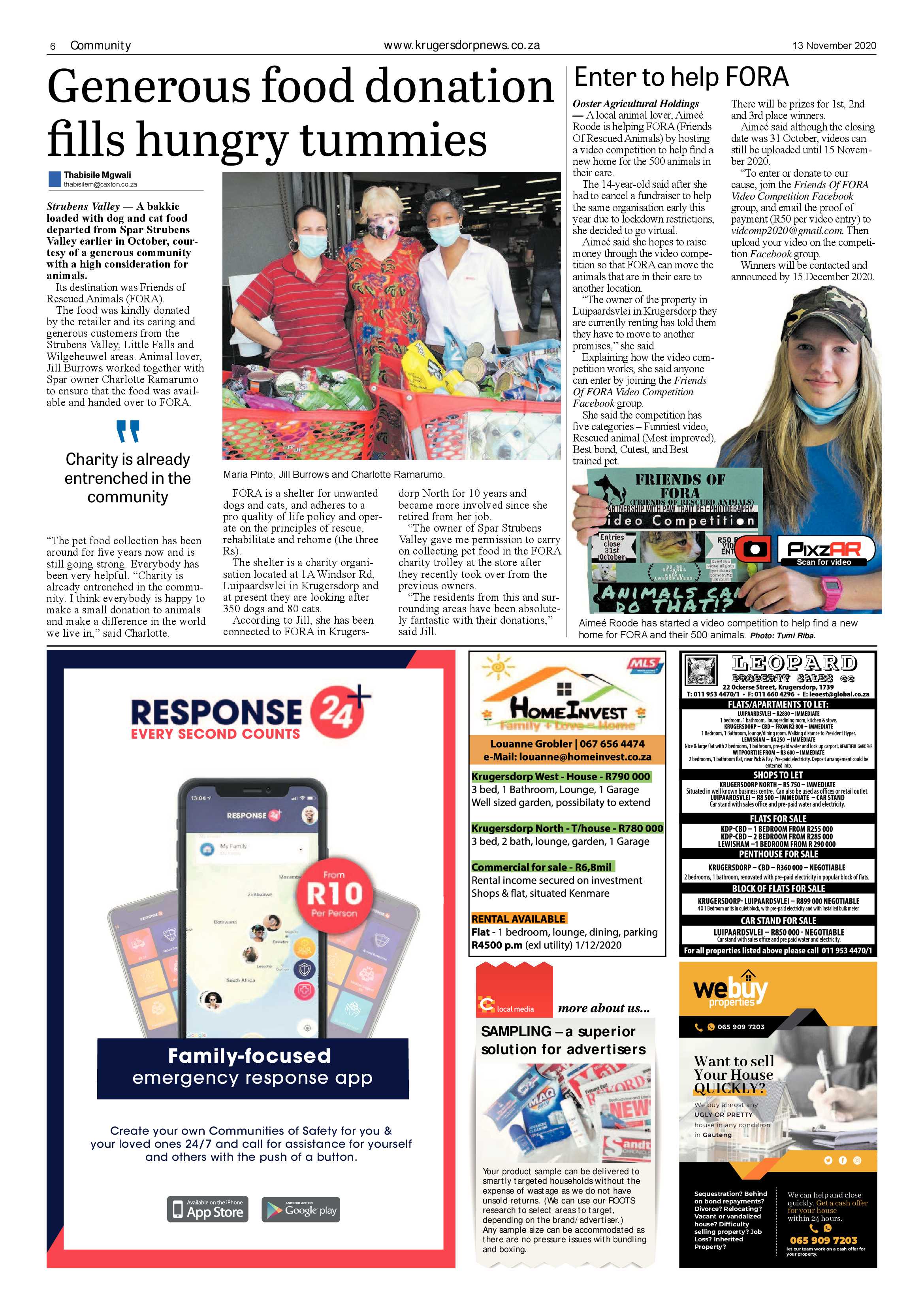 Krugersdorp News 13 November 2020 page 6