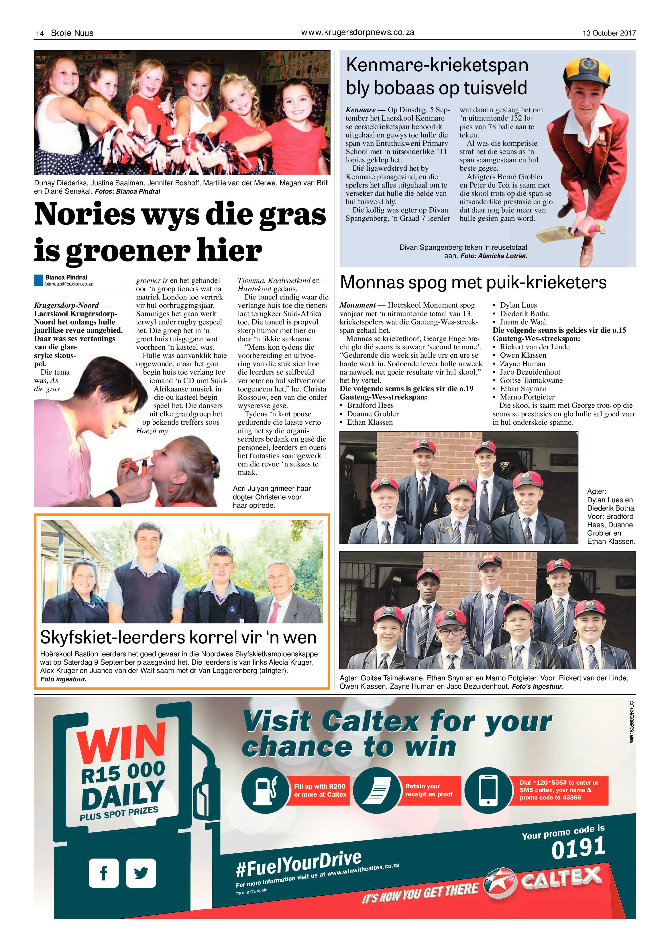 Krugersdorp News 13 October 2017 page 14