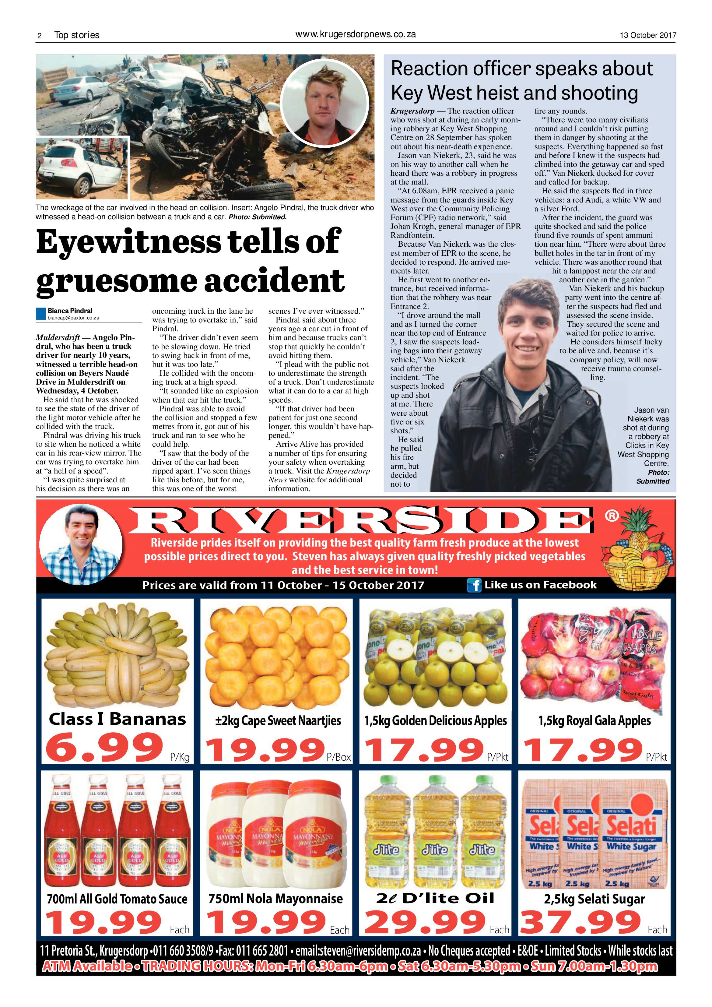 Krugersdorp News 13 October 2017 page 2