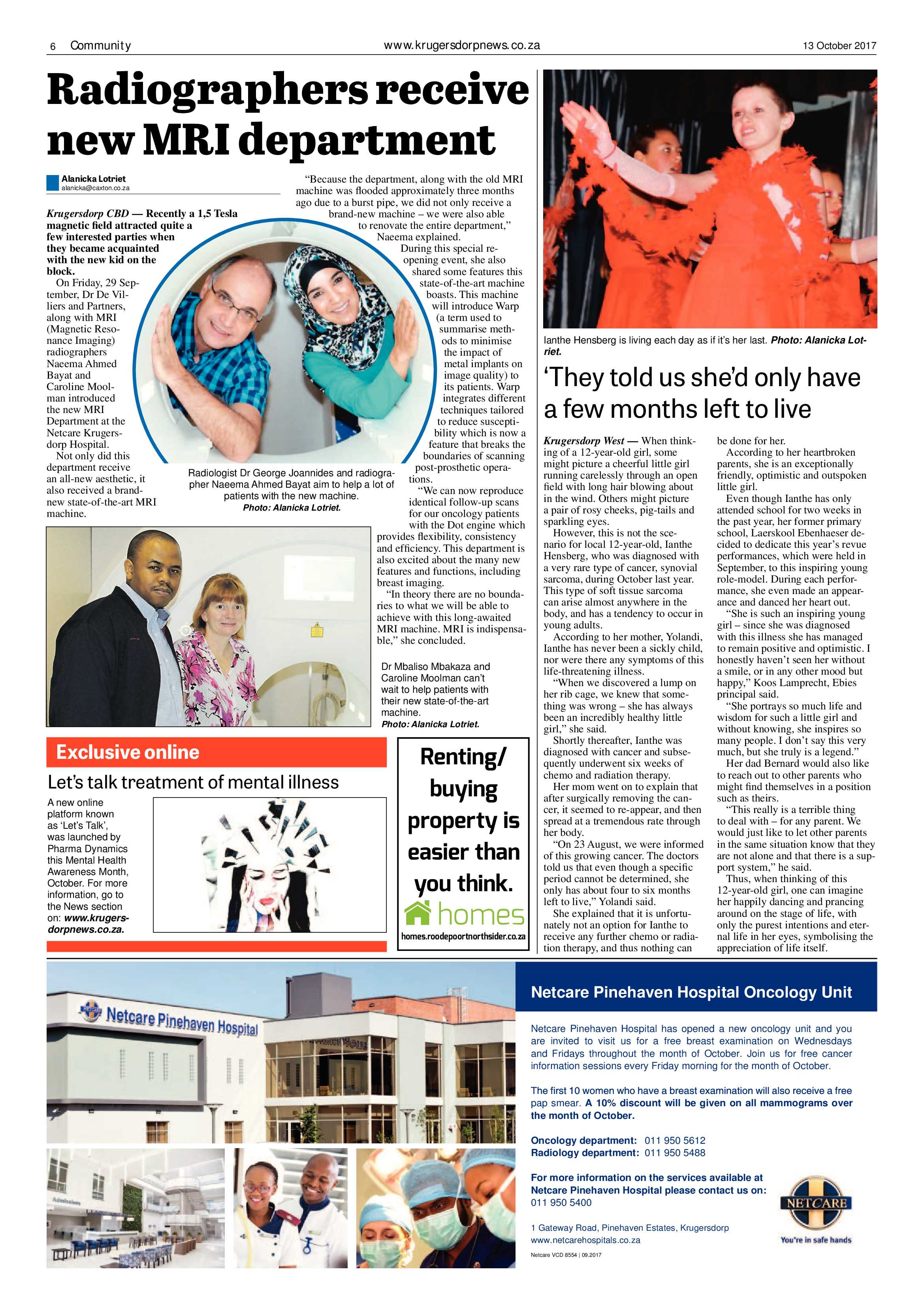 Krugersdorp News 13 October 2017 page 6