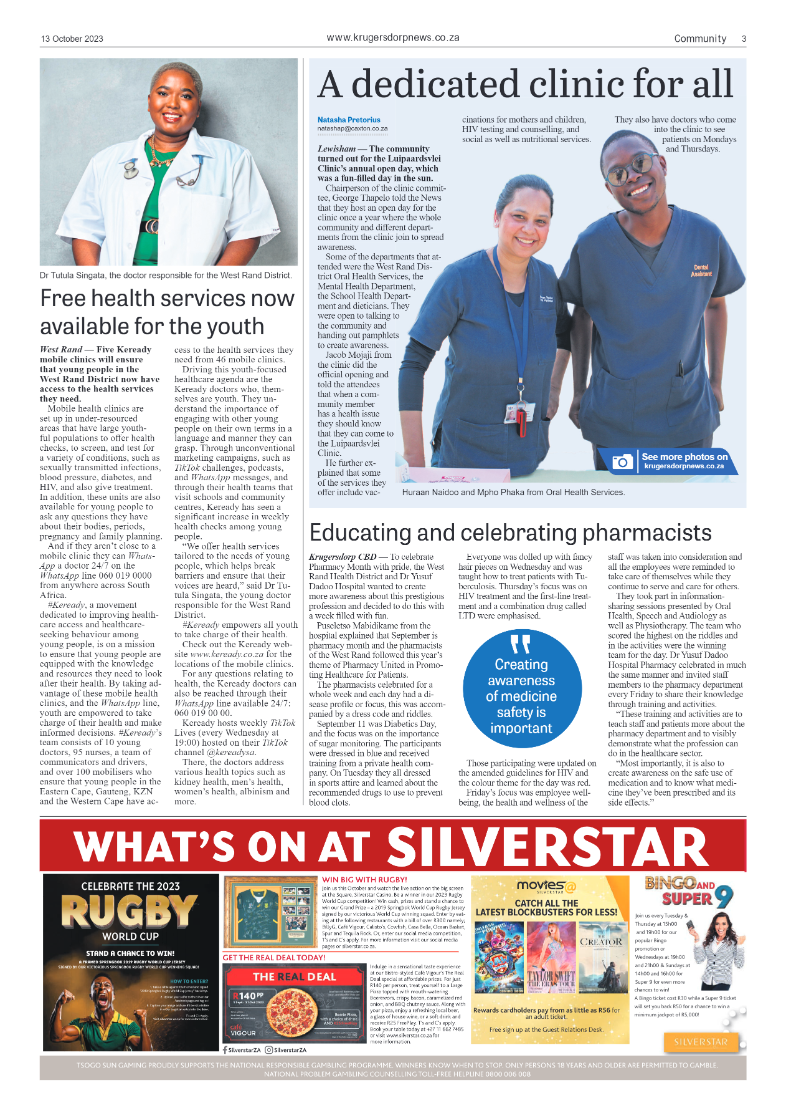 Krugersdorp News 13 October 2023 page 3