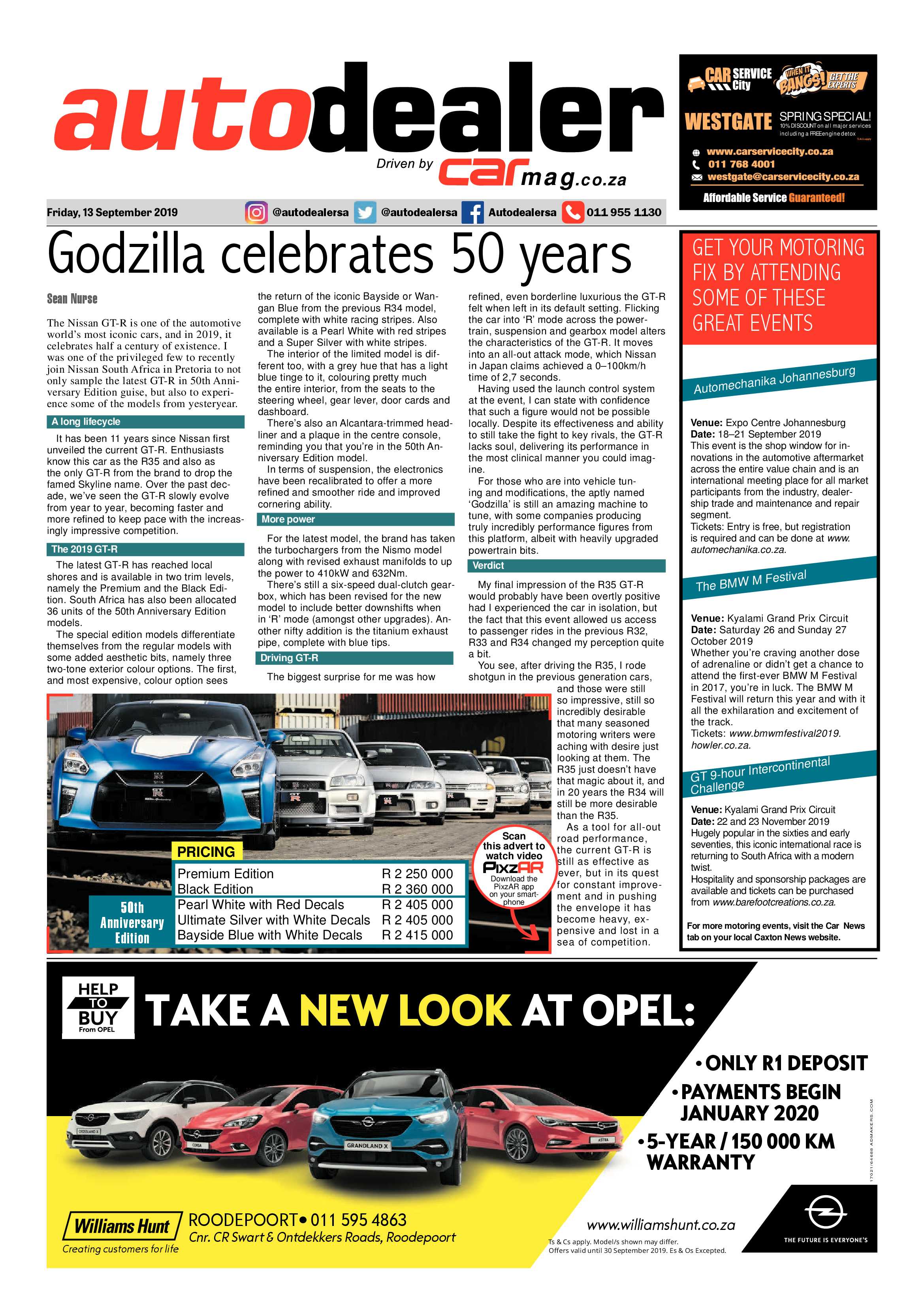 Krugersdorp News 13 September 2019 page 16