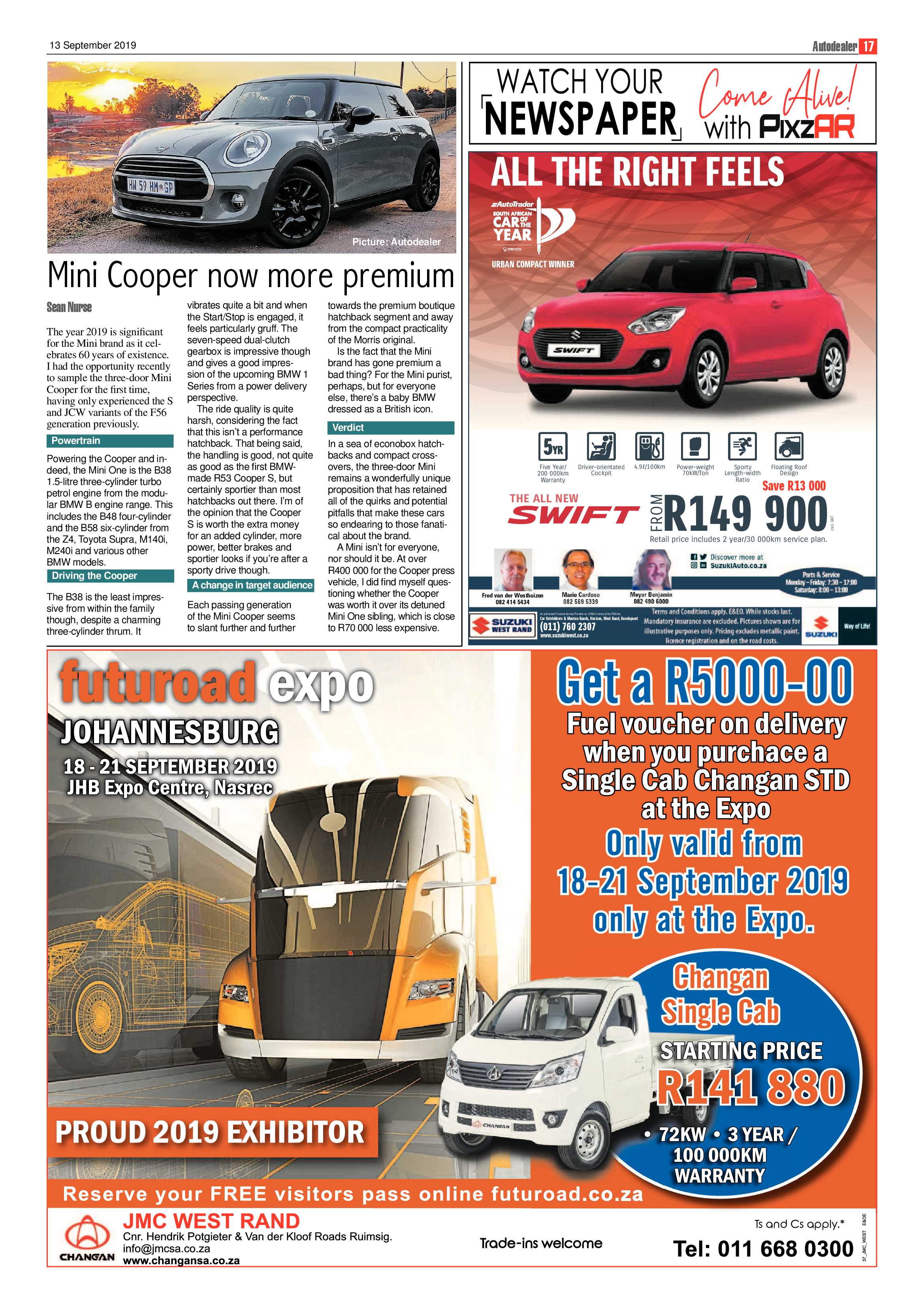Krugersdorp News 13 September 2019 page 17