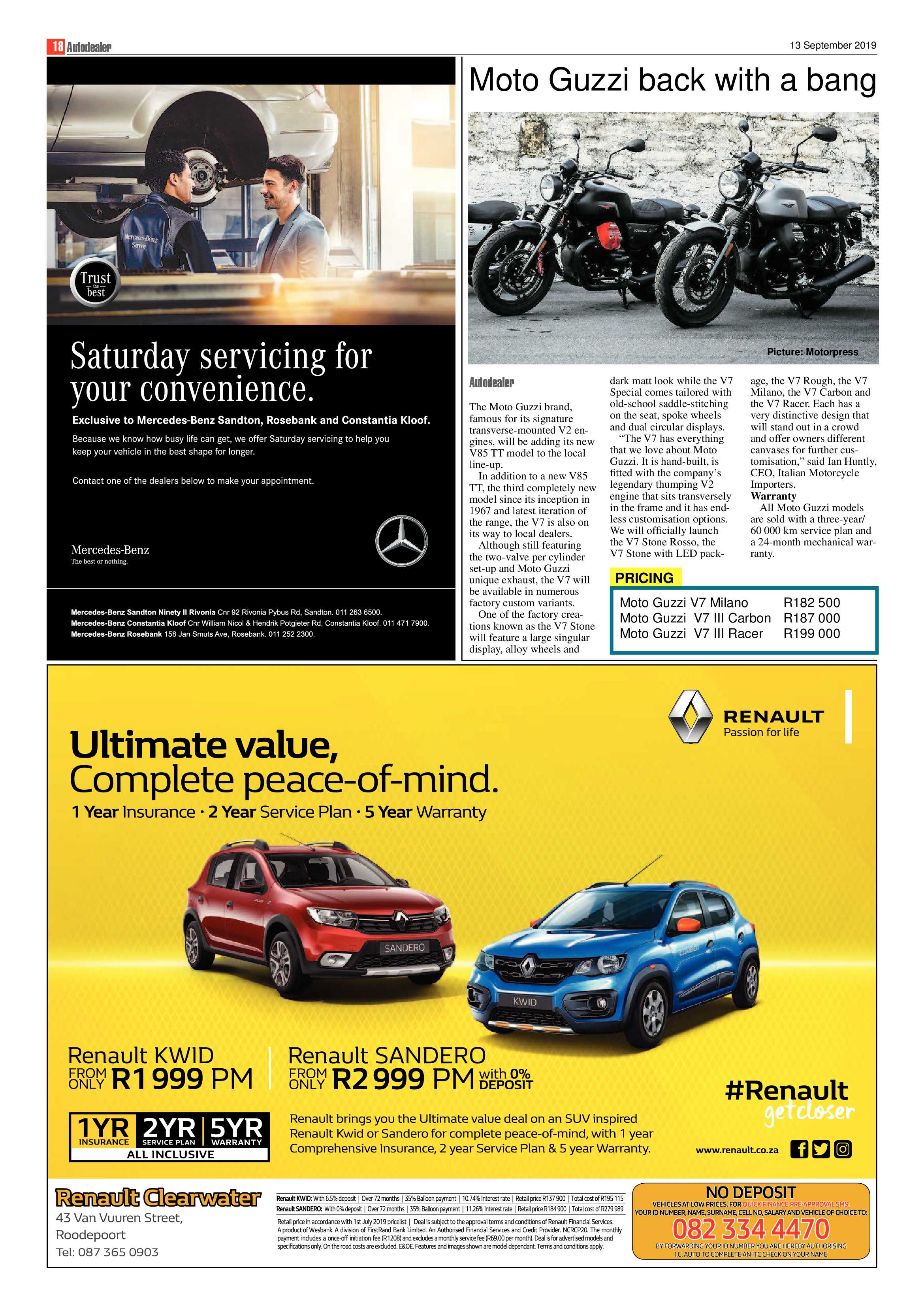 Krugersdorp News 13 September 2019 page 18