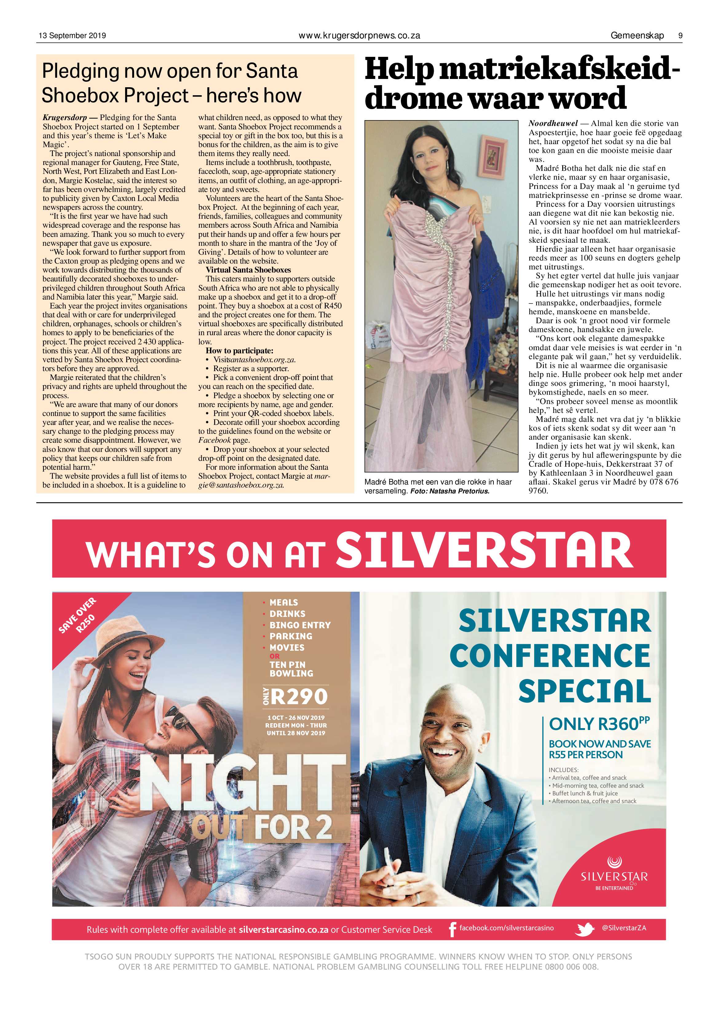 Krugersdorp News 13 September 2019 page 9