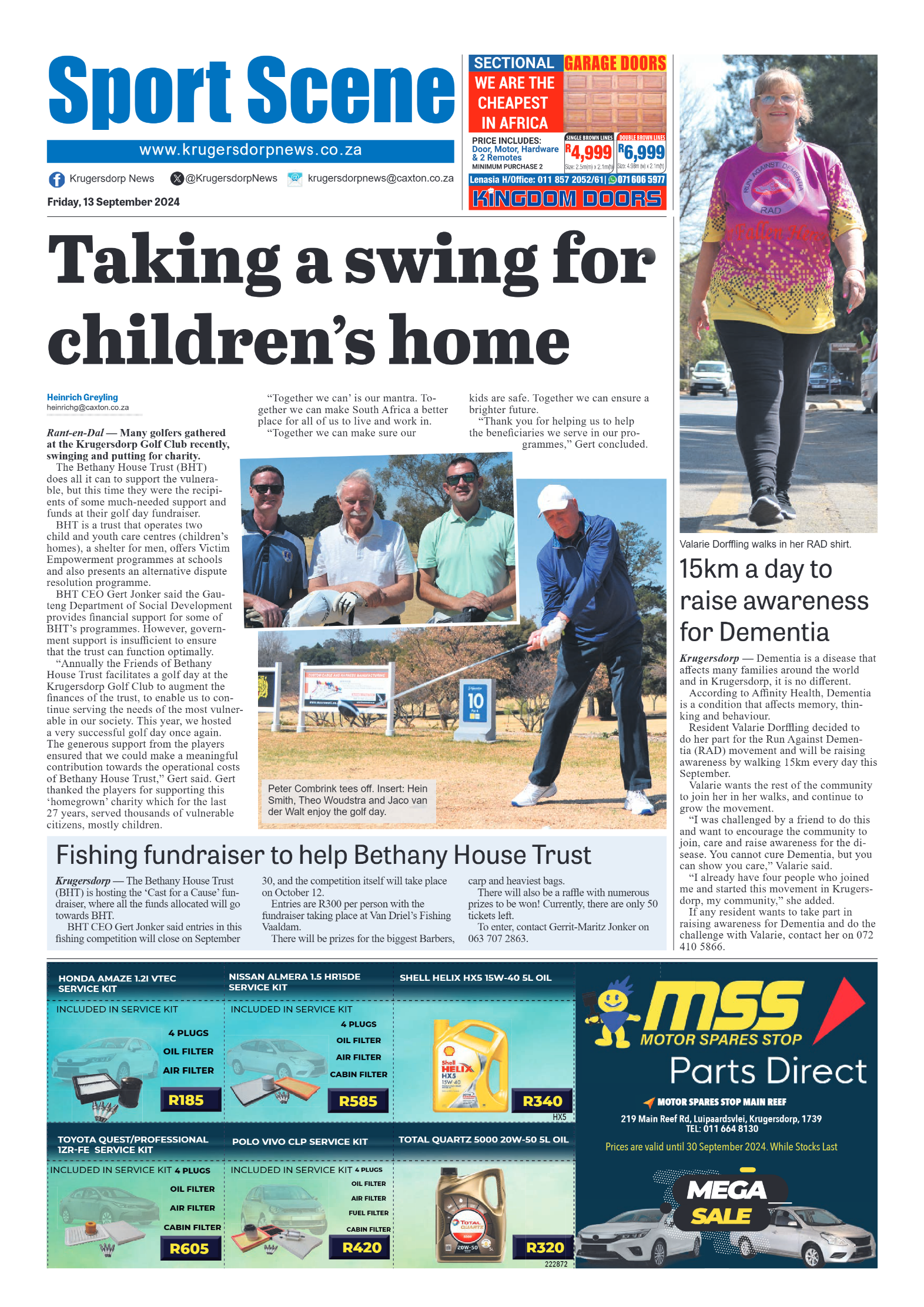 Krugersdorp News 13 September 2024 page 8