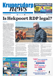 Krugersdorp News 13 September 2024