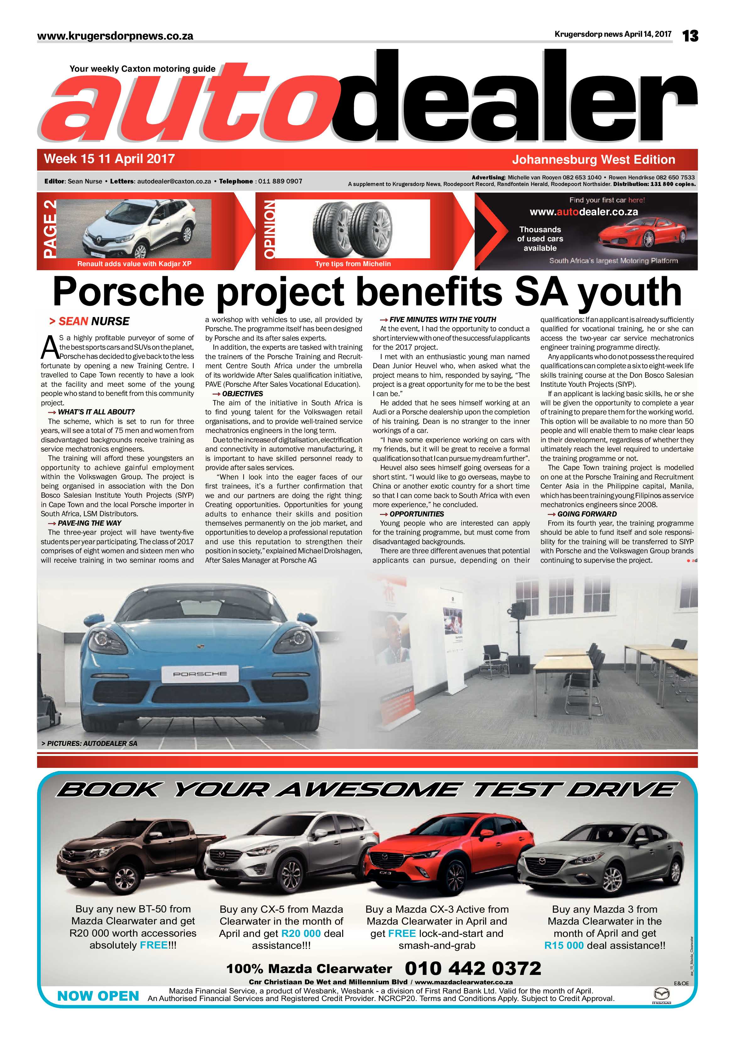 Krugersdorp News 14 April 2017 page 13