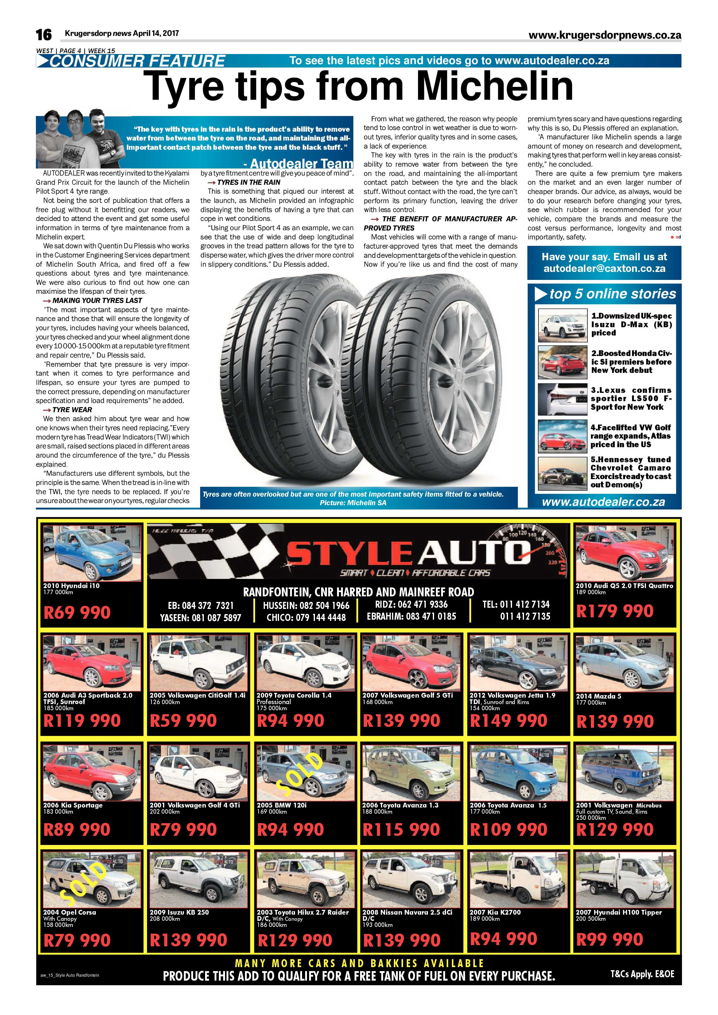 Krugersdorp News 14 April 2017 page 16