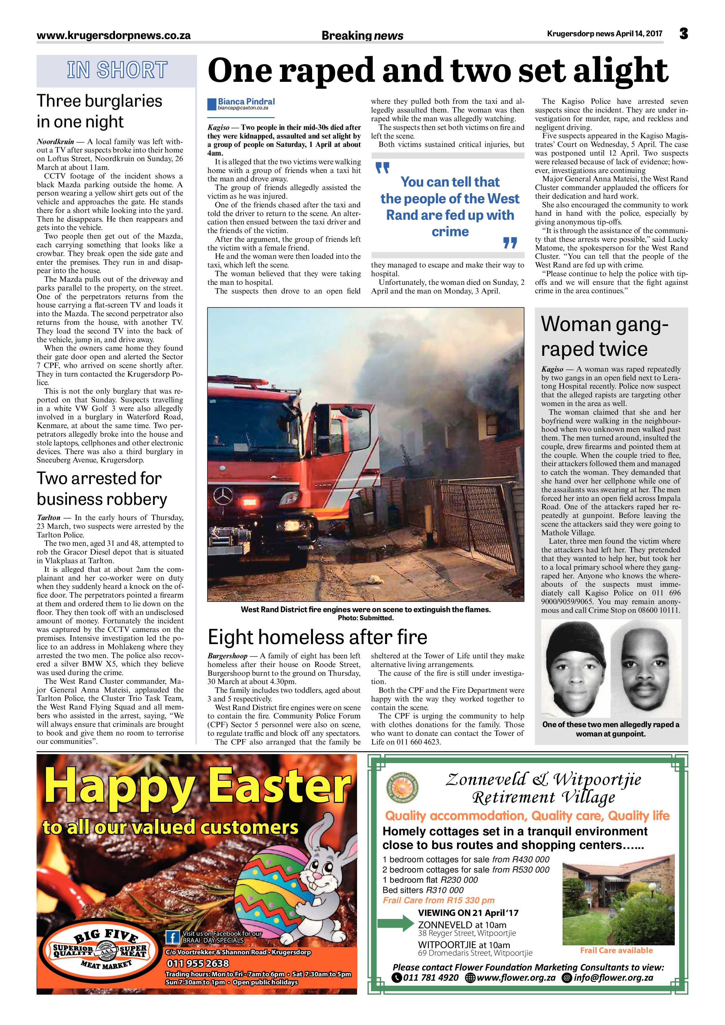 Krugersdorp News 14 April 2017 page 3