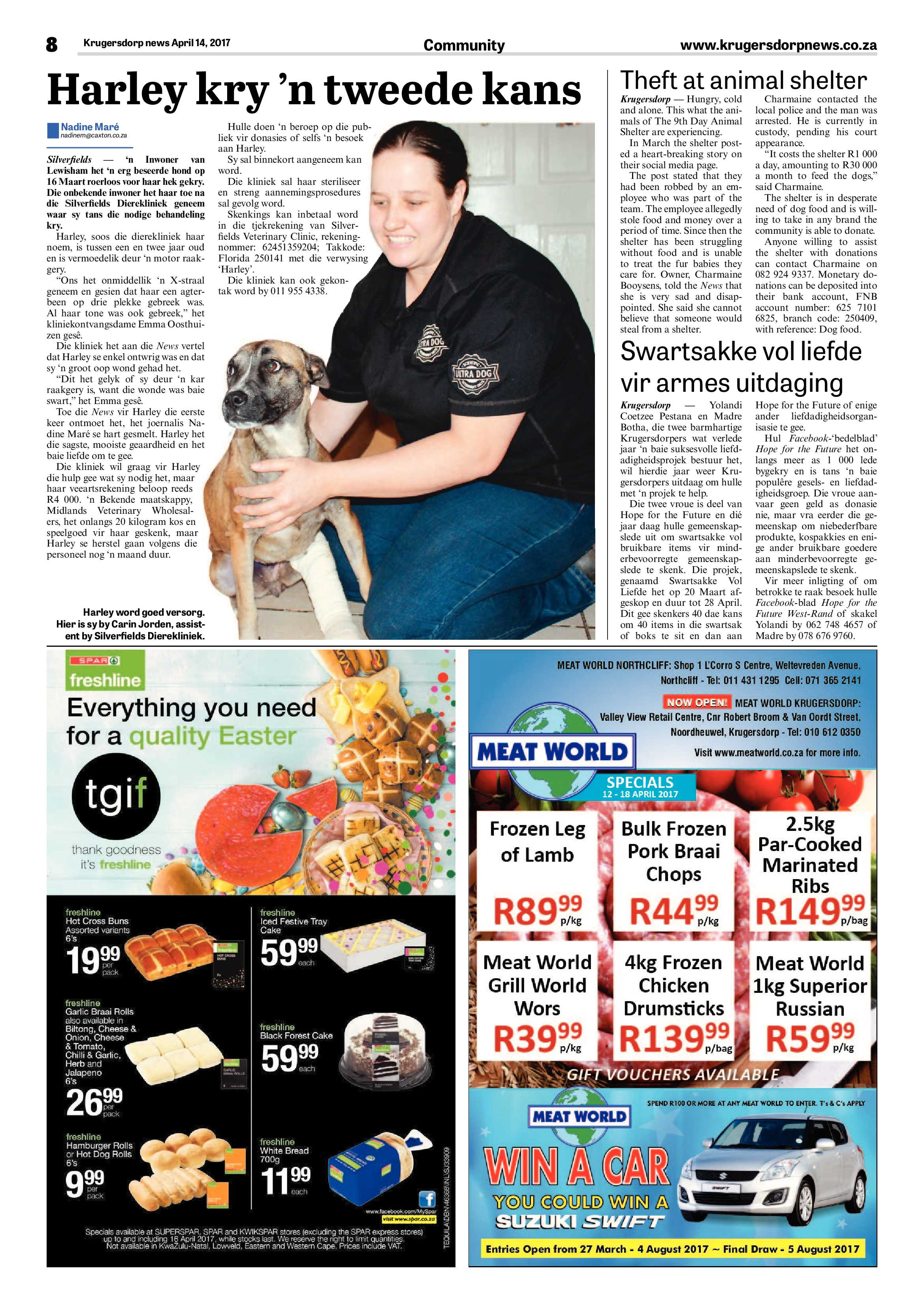Krugersdorp News 14 April 2017 page 8