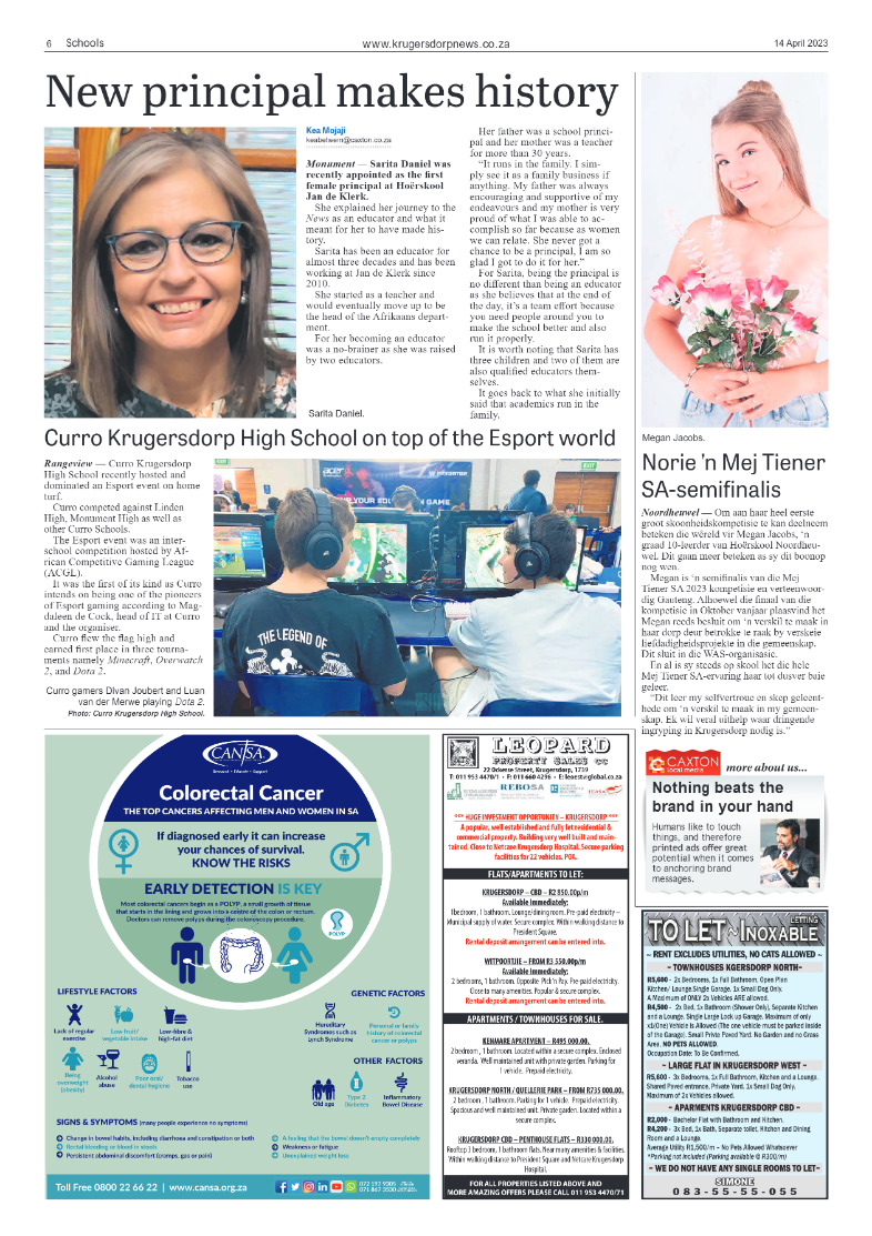 Krugersdorp News 14 April 2023 page 6