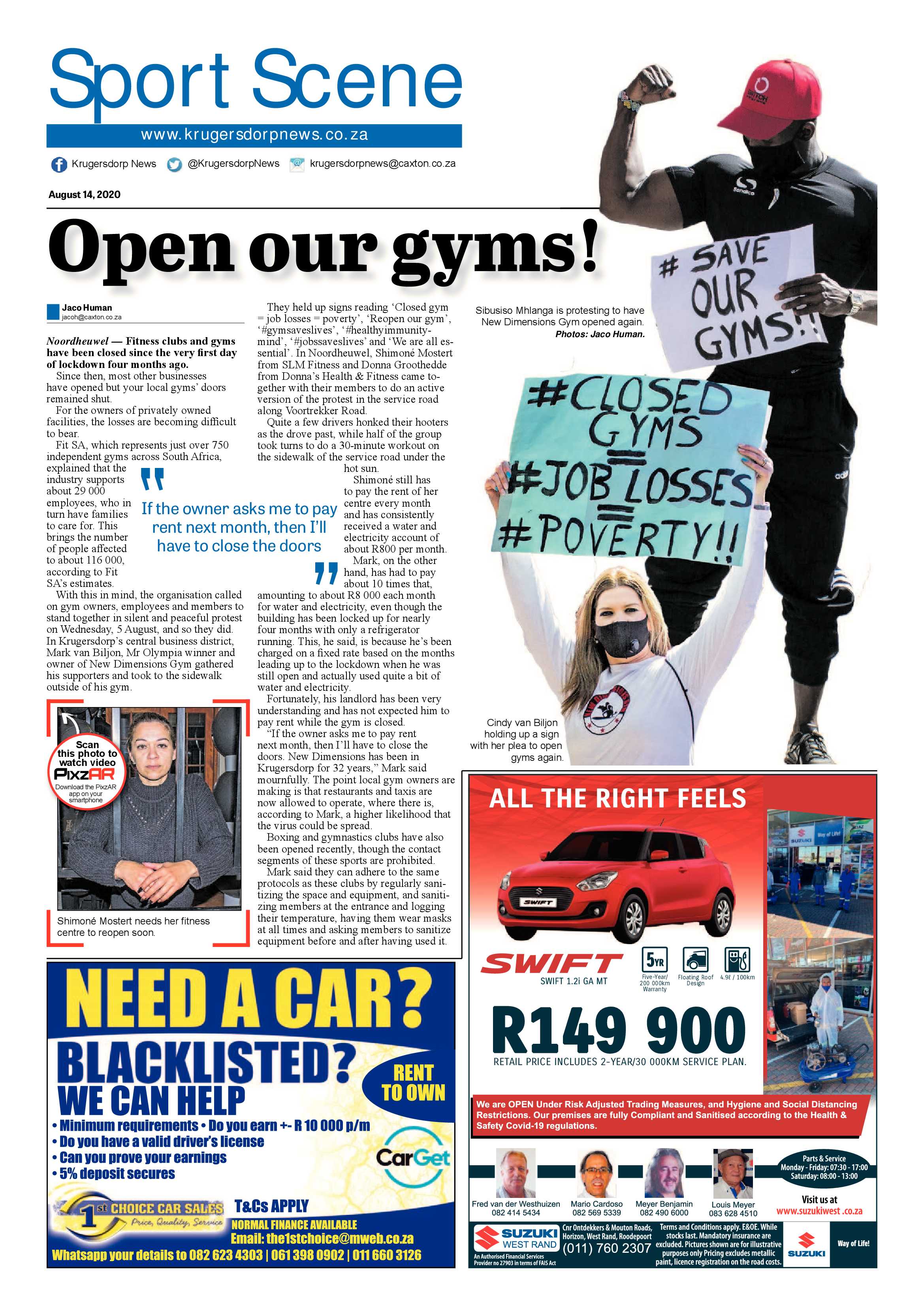 Krugersdorp News 14 August 2020 page 12