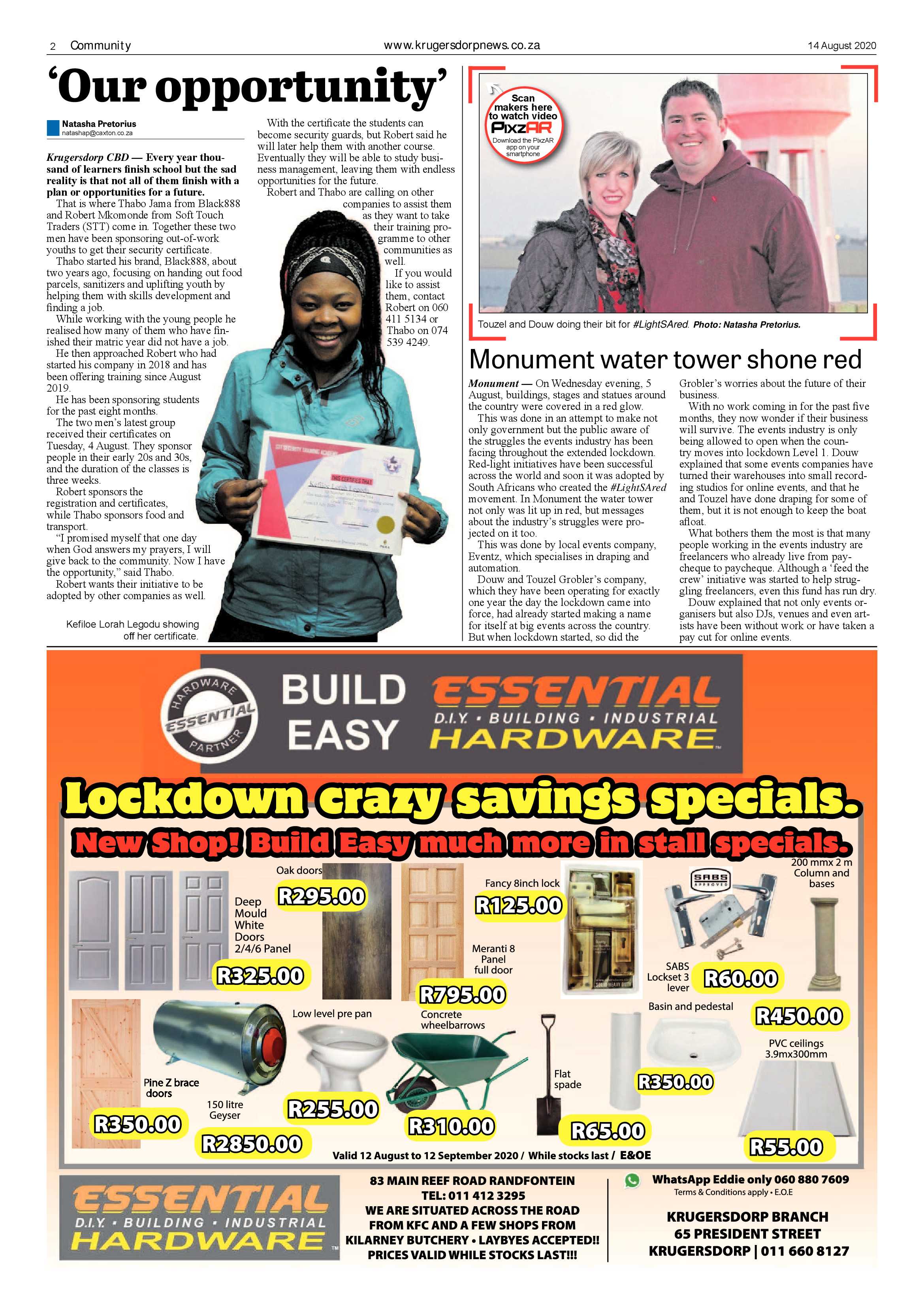 Krugersdorp News 14 August 2020 page 2