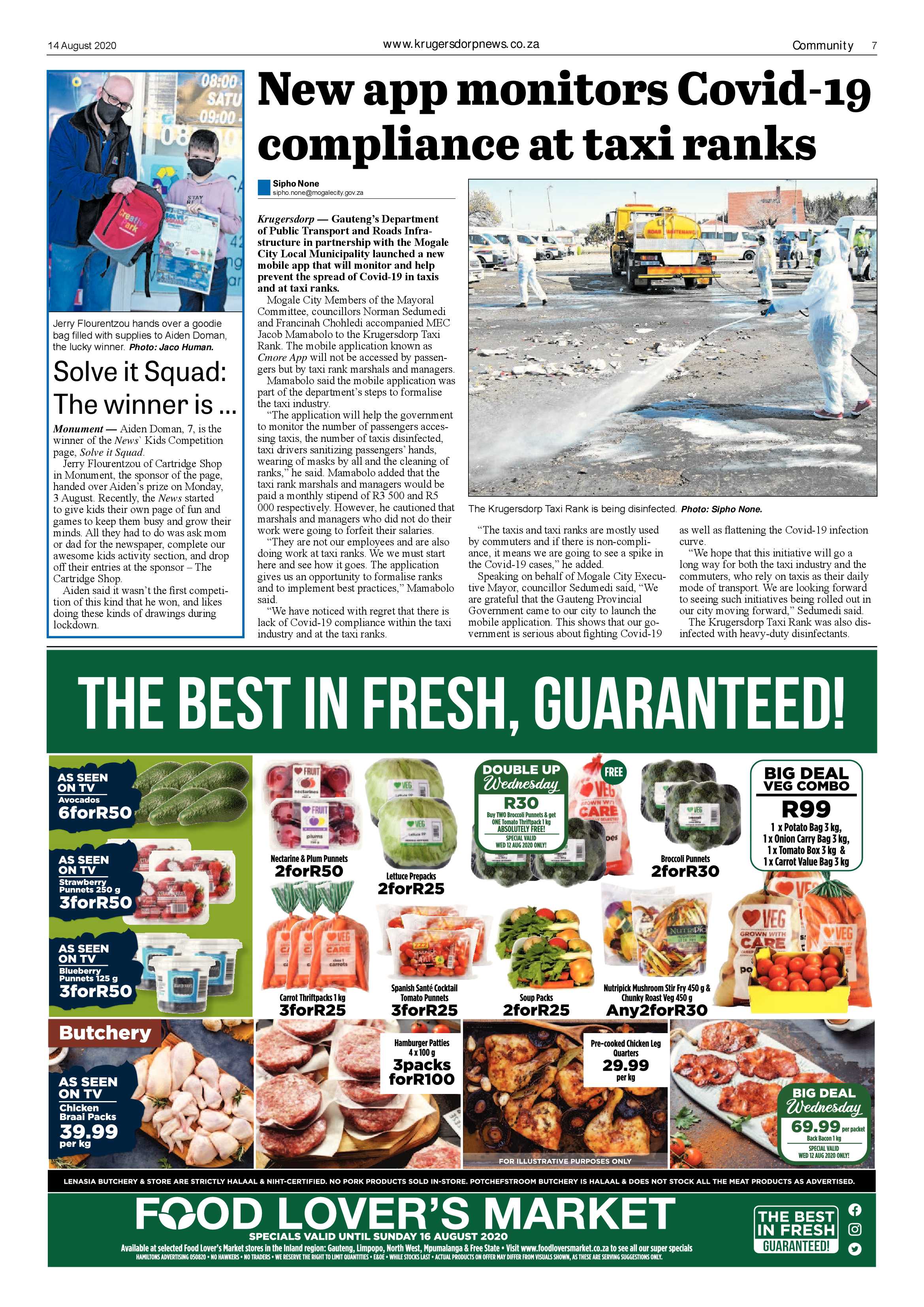 Krugersdorp News 14 August 2020 page 7