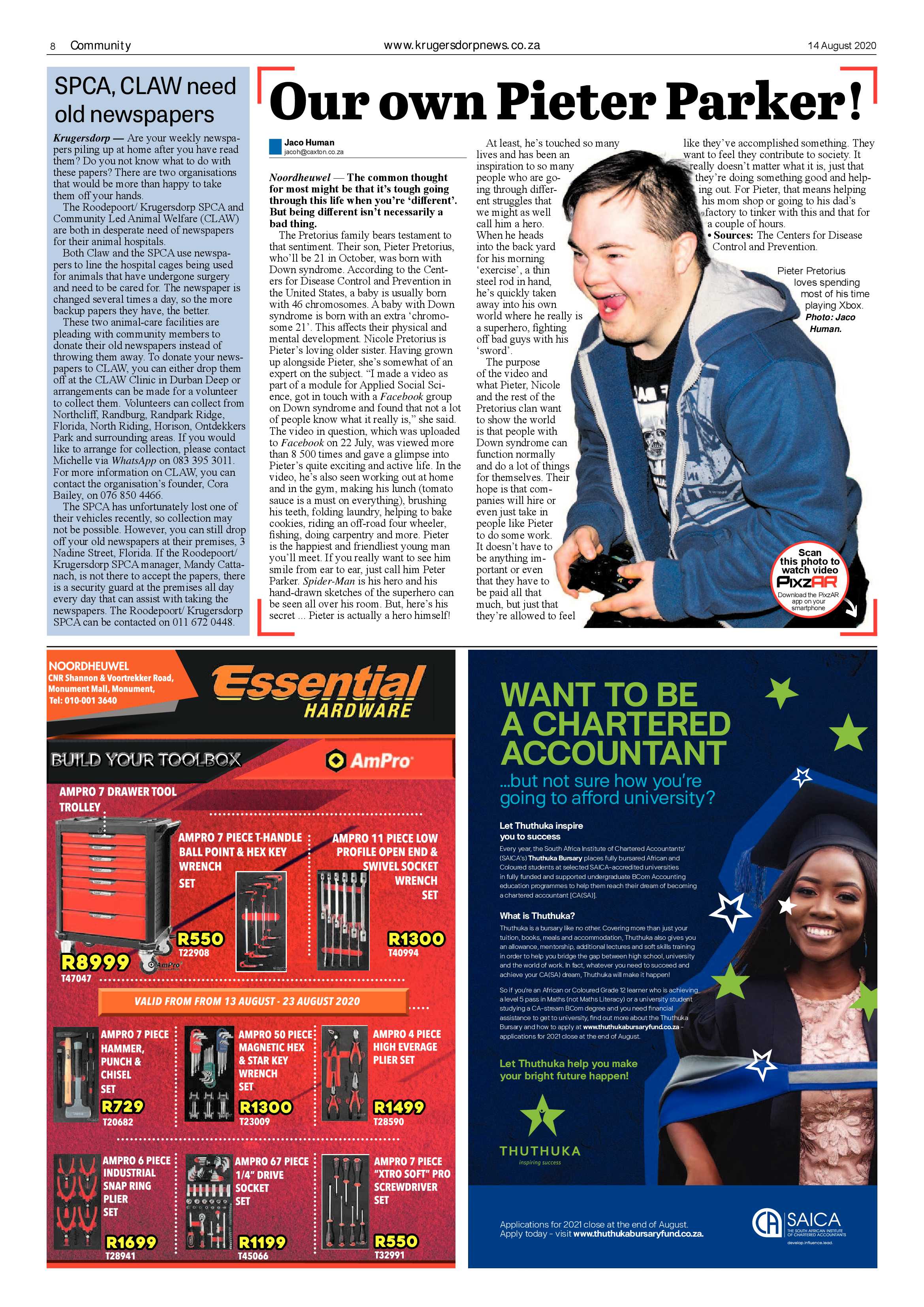 Krugersdorp News 14 August 2020 page 8