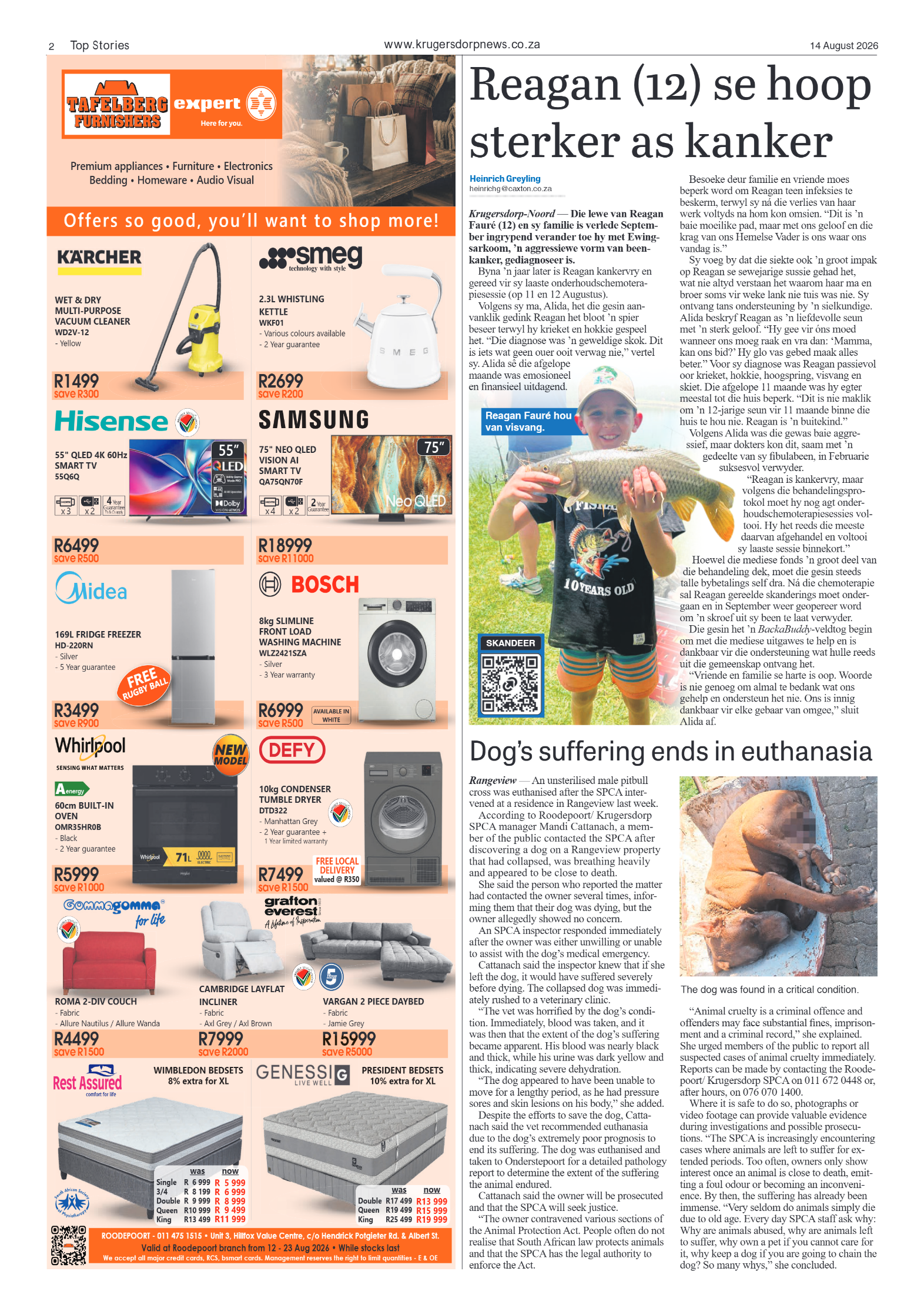Krugersdorp News 14 August 2026 page 2