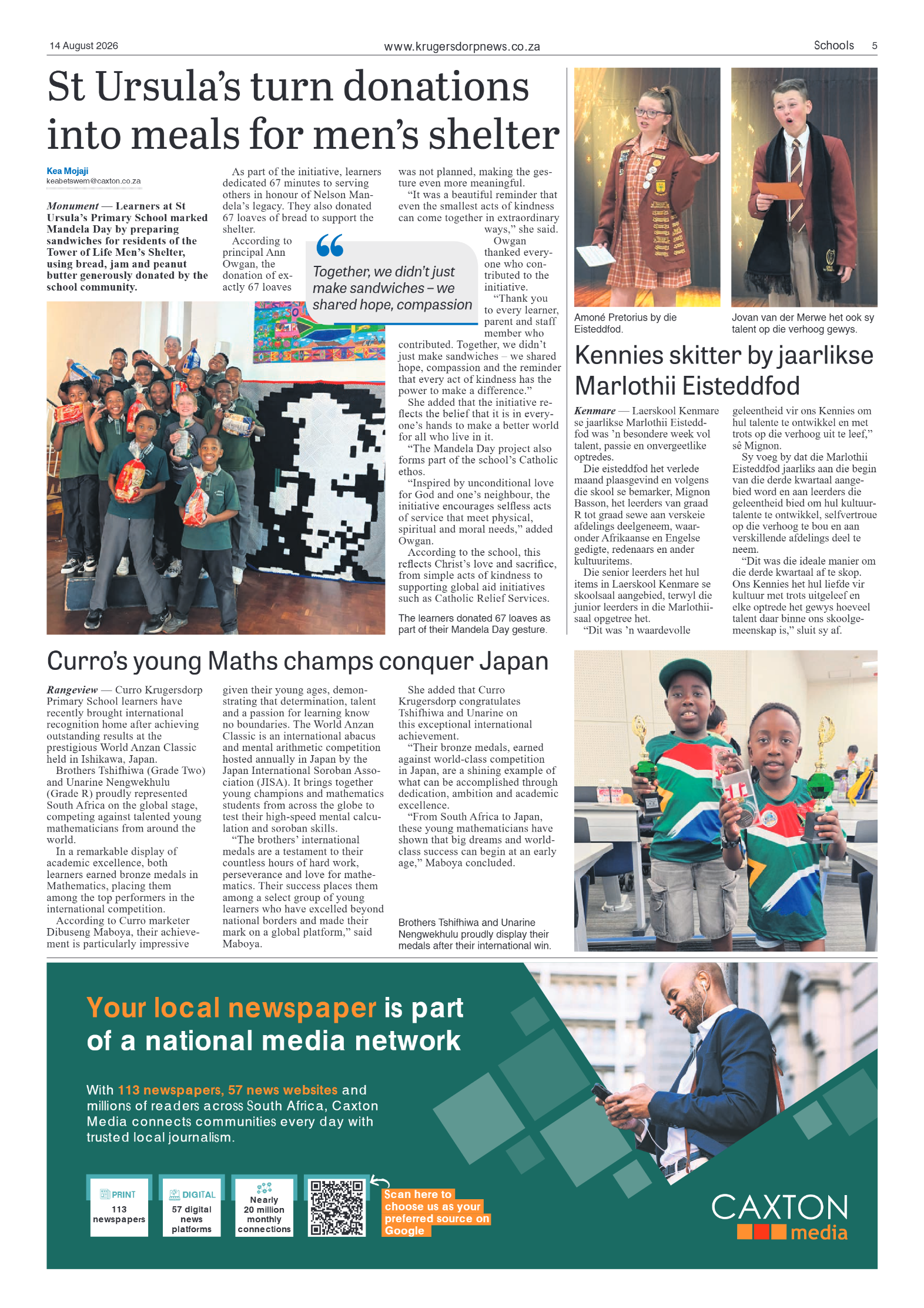 Krugersdorp News 14 August 2026 page 5