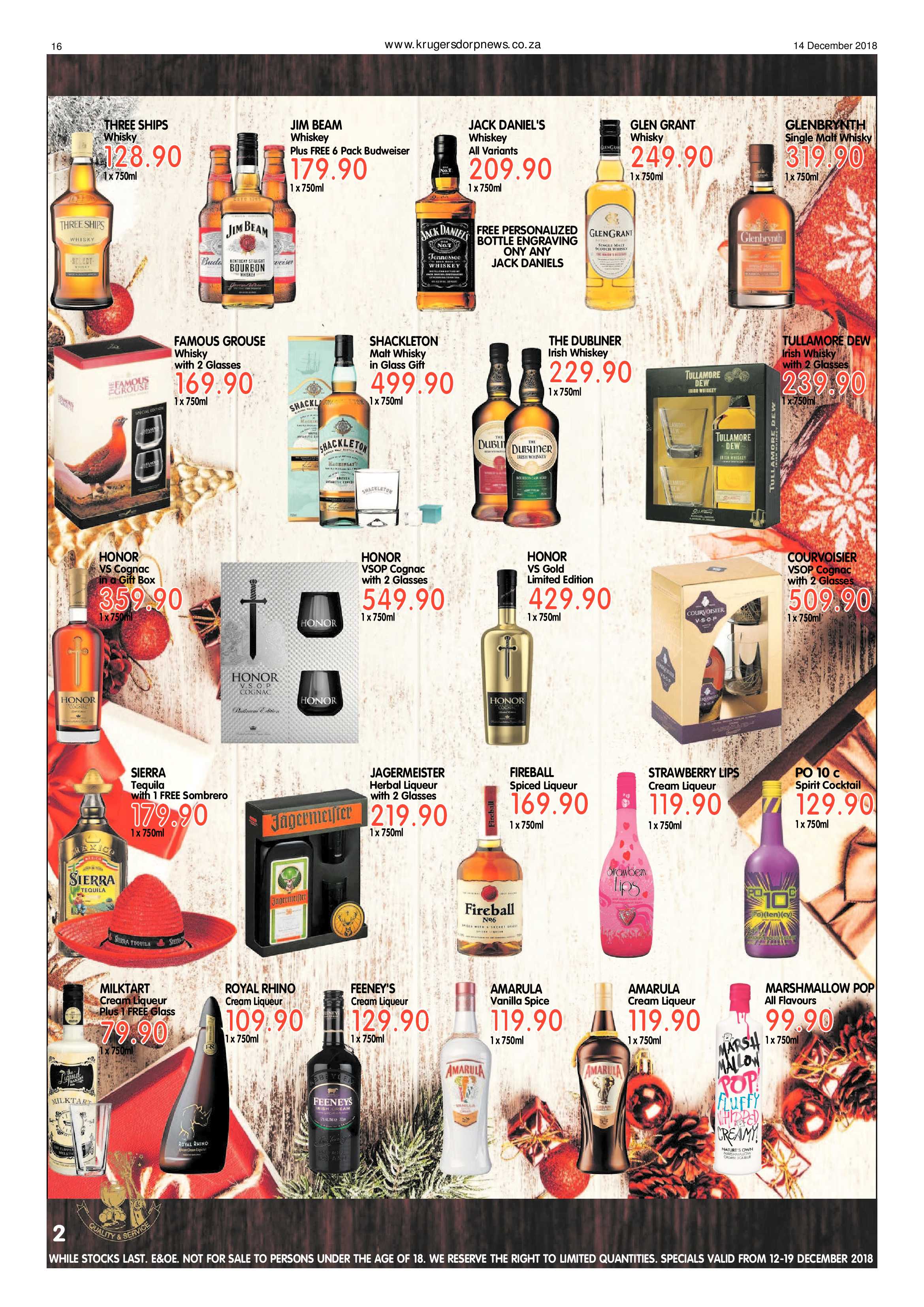Krugersdorp News 14 December 2018 page 16