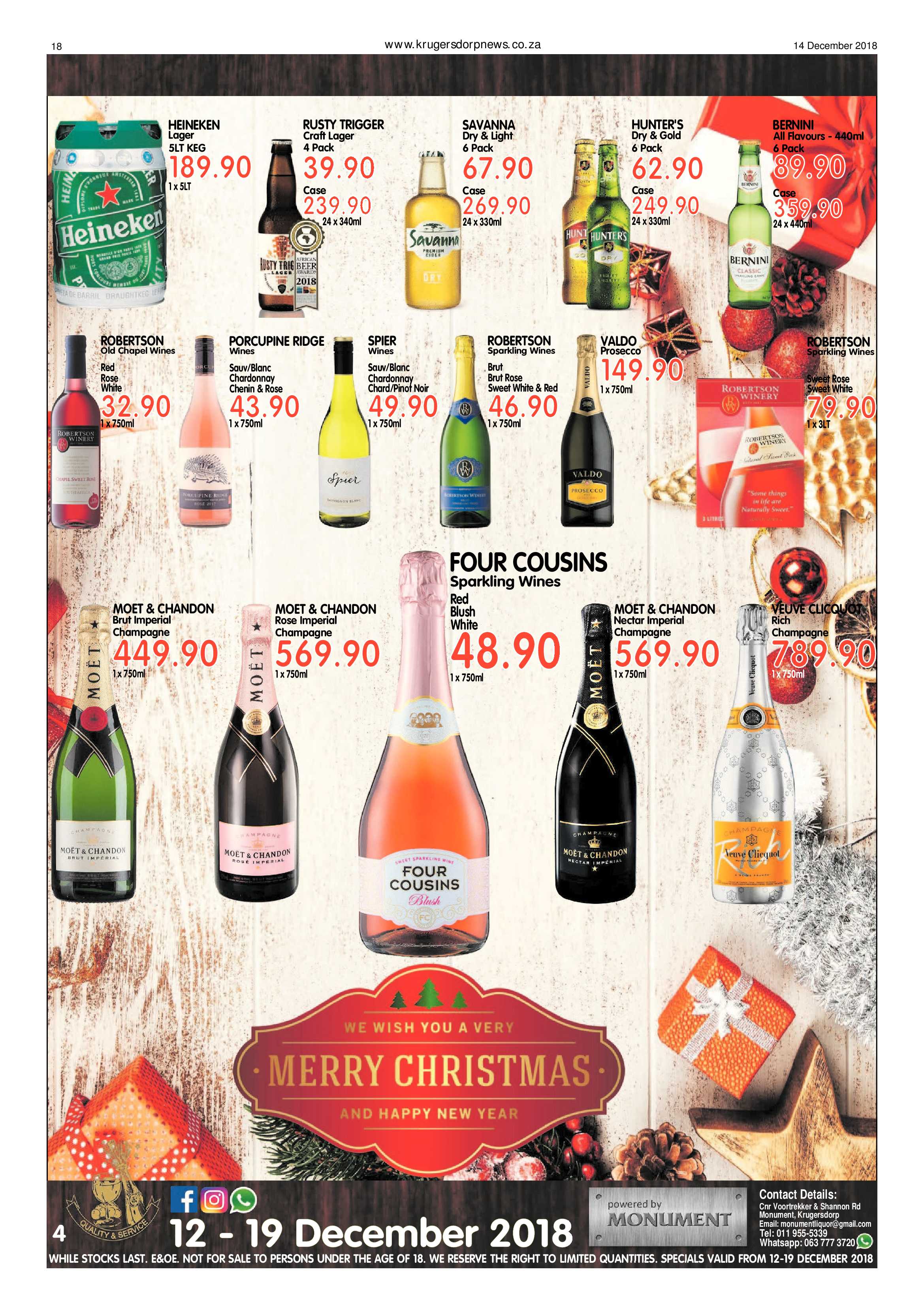Krugersdorp News 14 December 2018 page 18