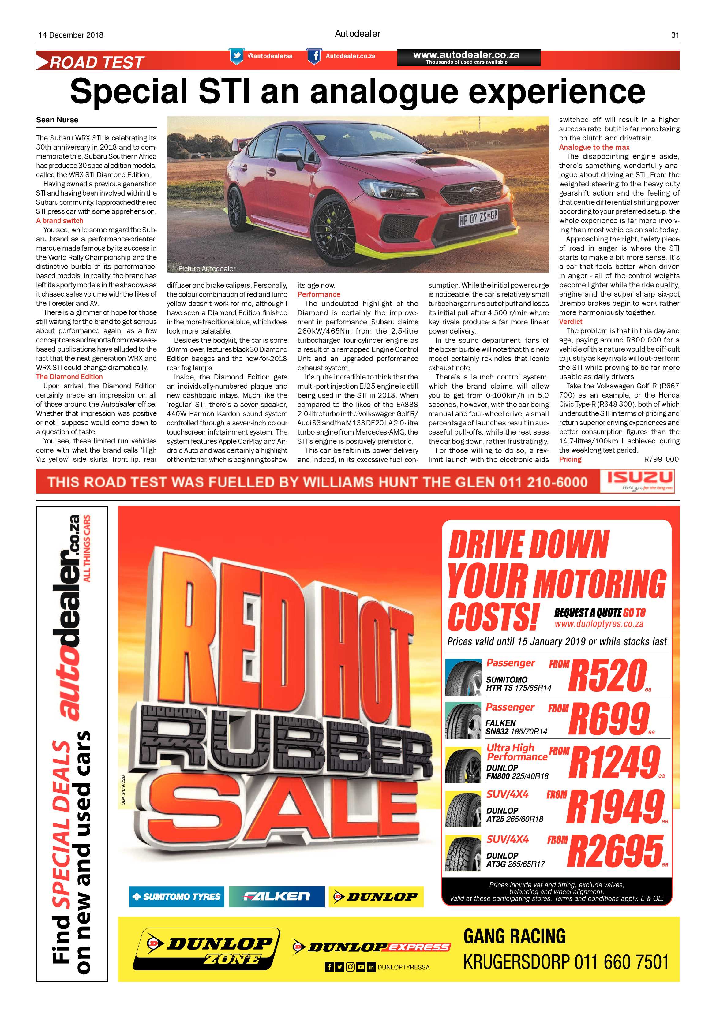 Krugersdorp News 14 December 2018 page 31