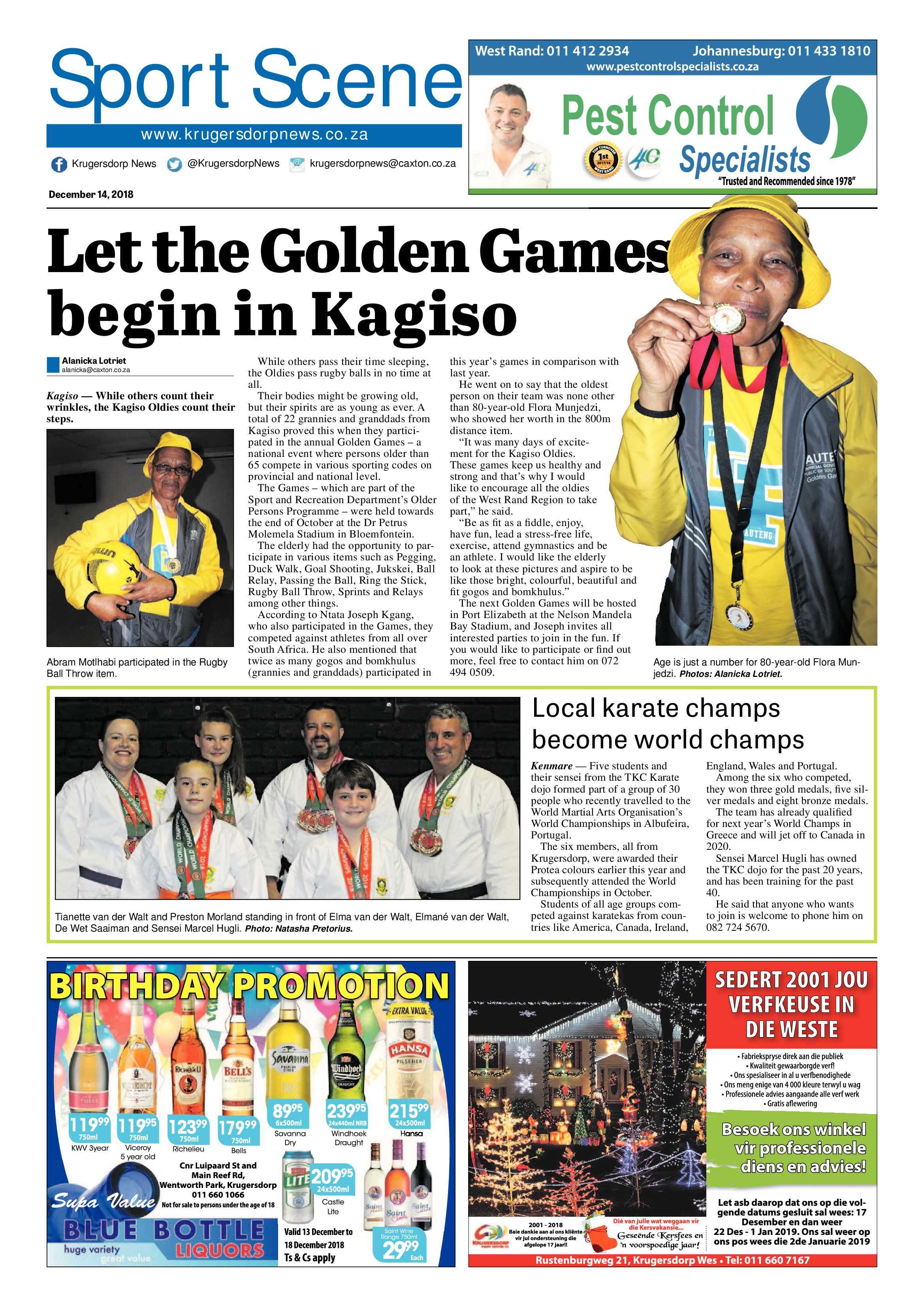 Krugersdorp News 14 December 2018 page 32