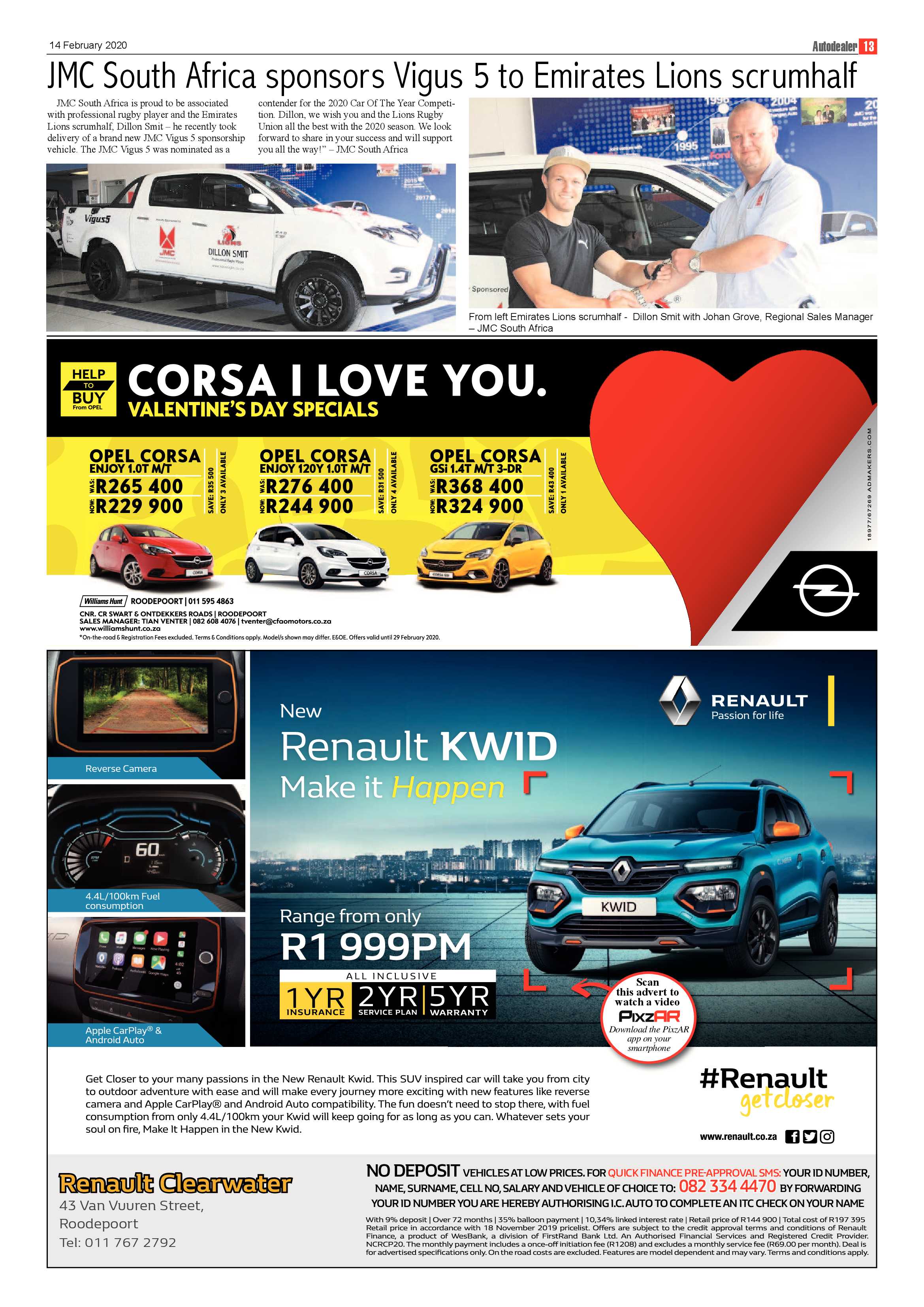 Krugersdorp News 14 February 2020 page 13