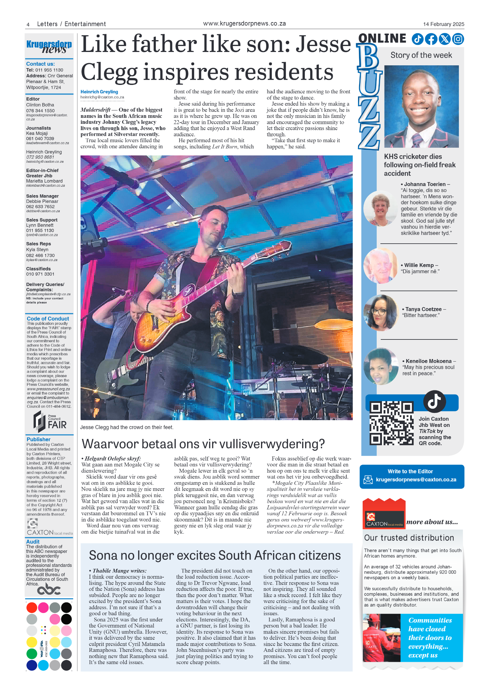 Krugersdorp News 14 February 2025 page 4