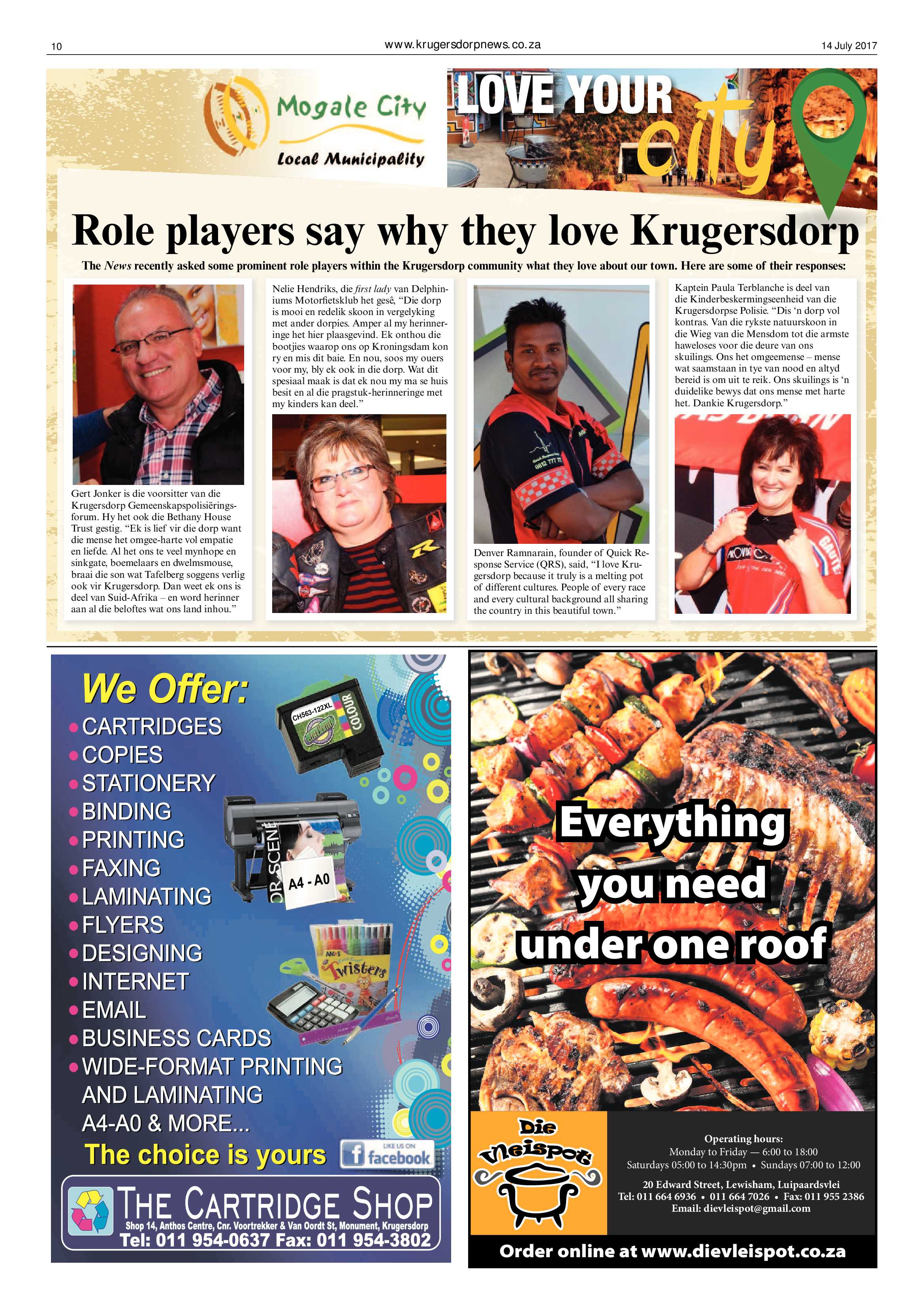 Krugersdorp News 14 July 2017 page 10