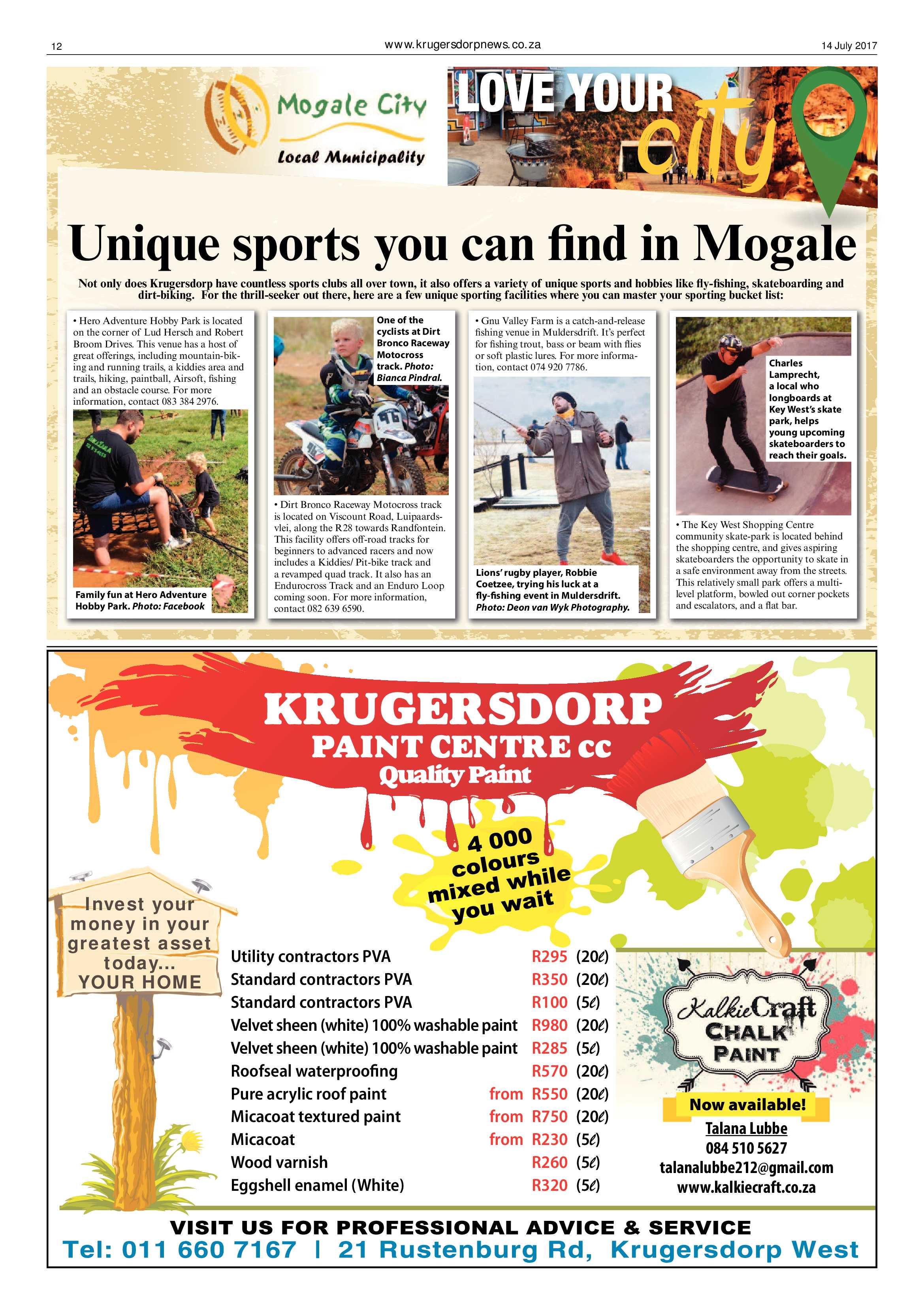 Krugersdorp News 14 July 2017 page 12