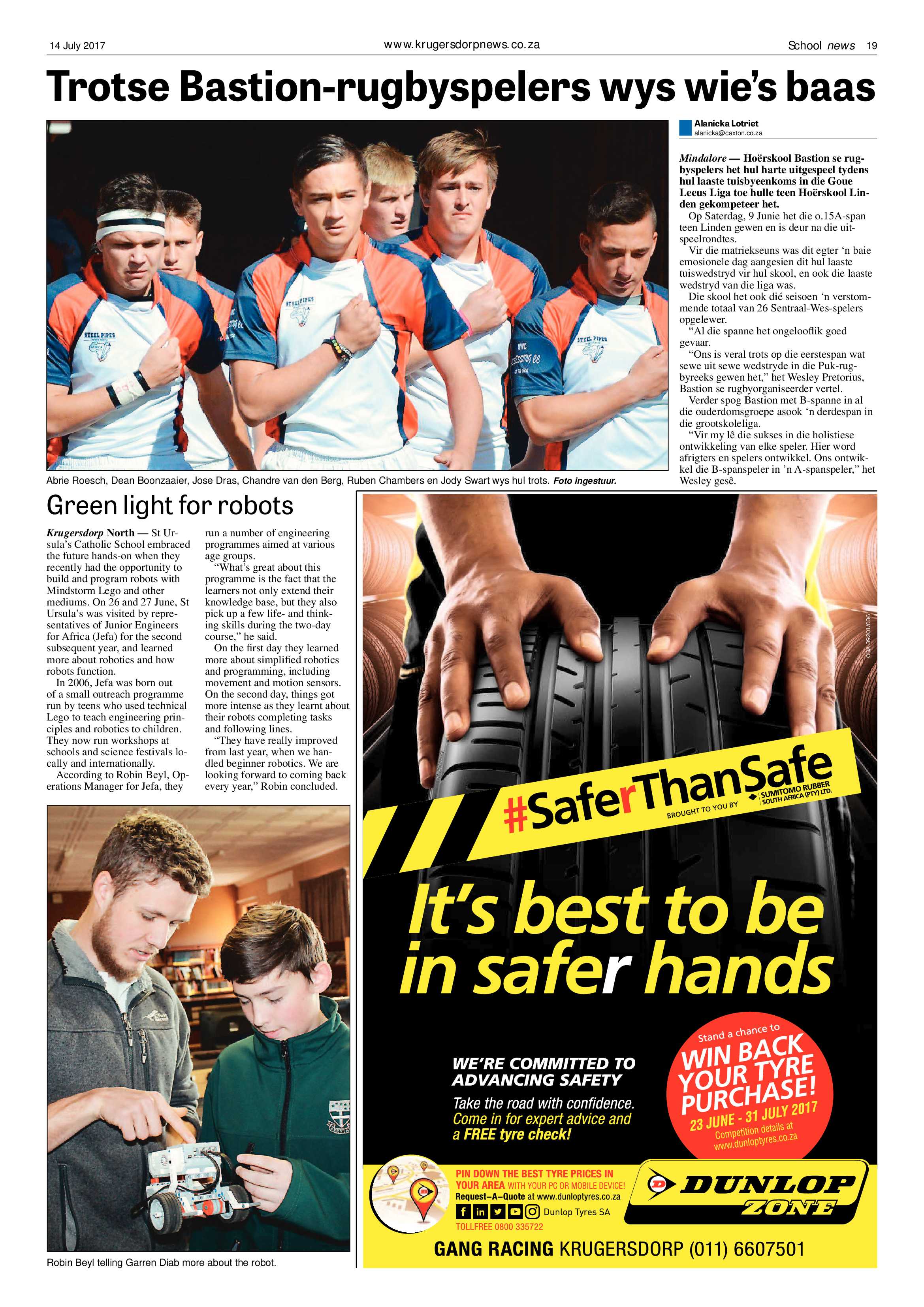Krugersdorp News 14 July 2017 page 19