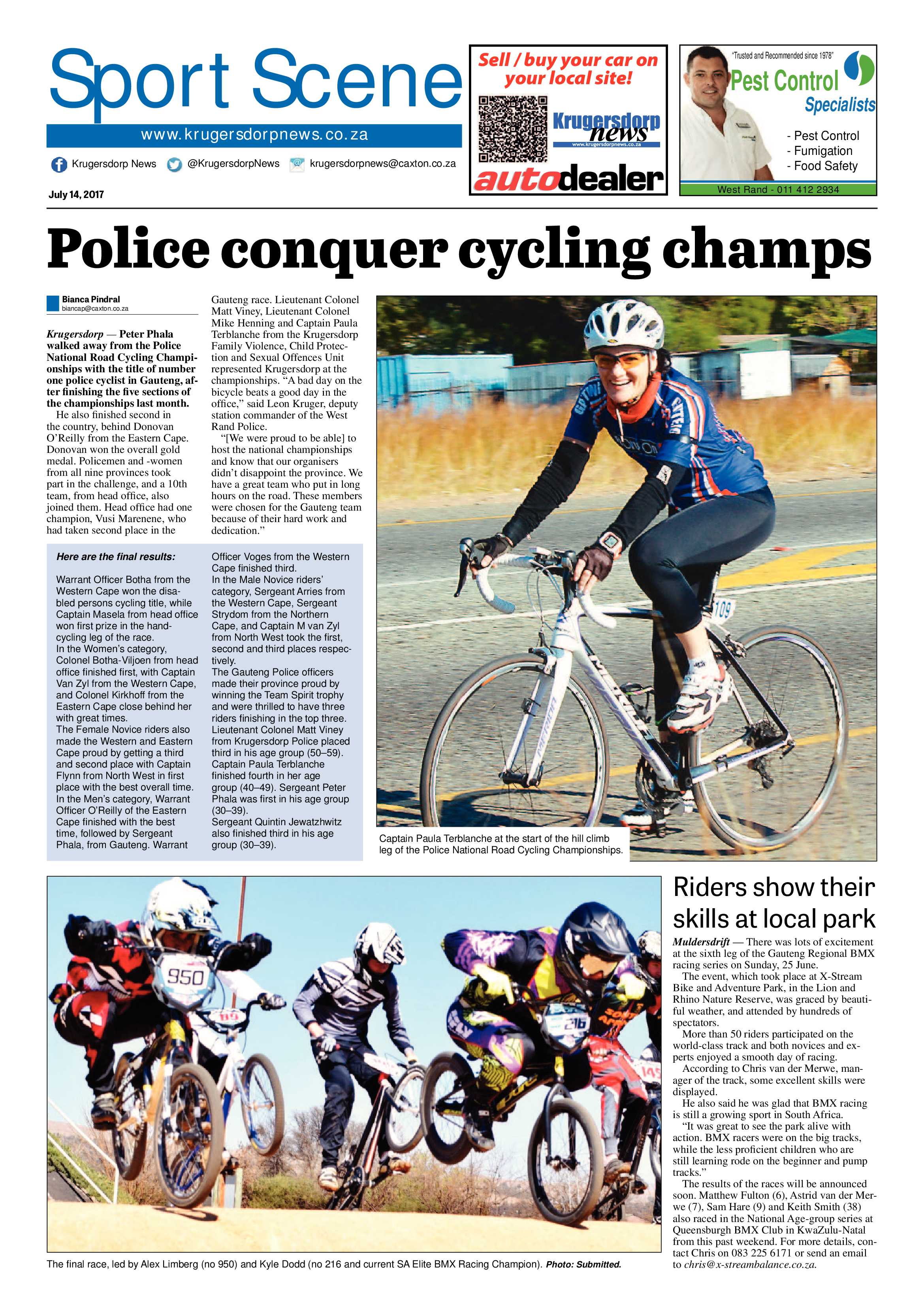 Krugersdorp News 14 July 2017 page 20