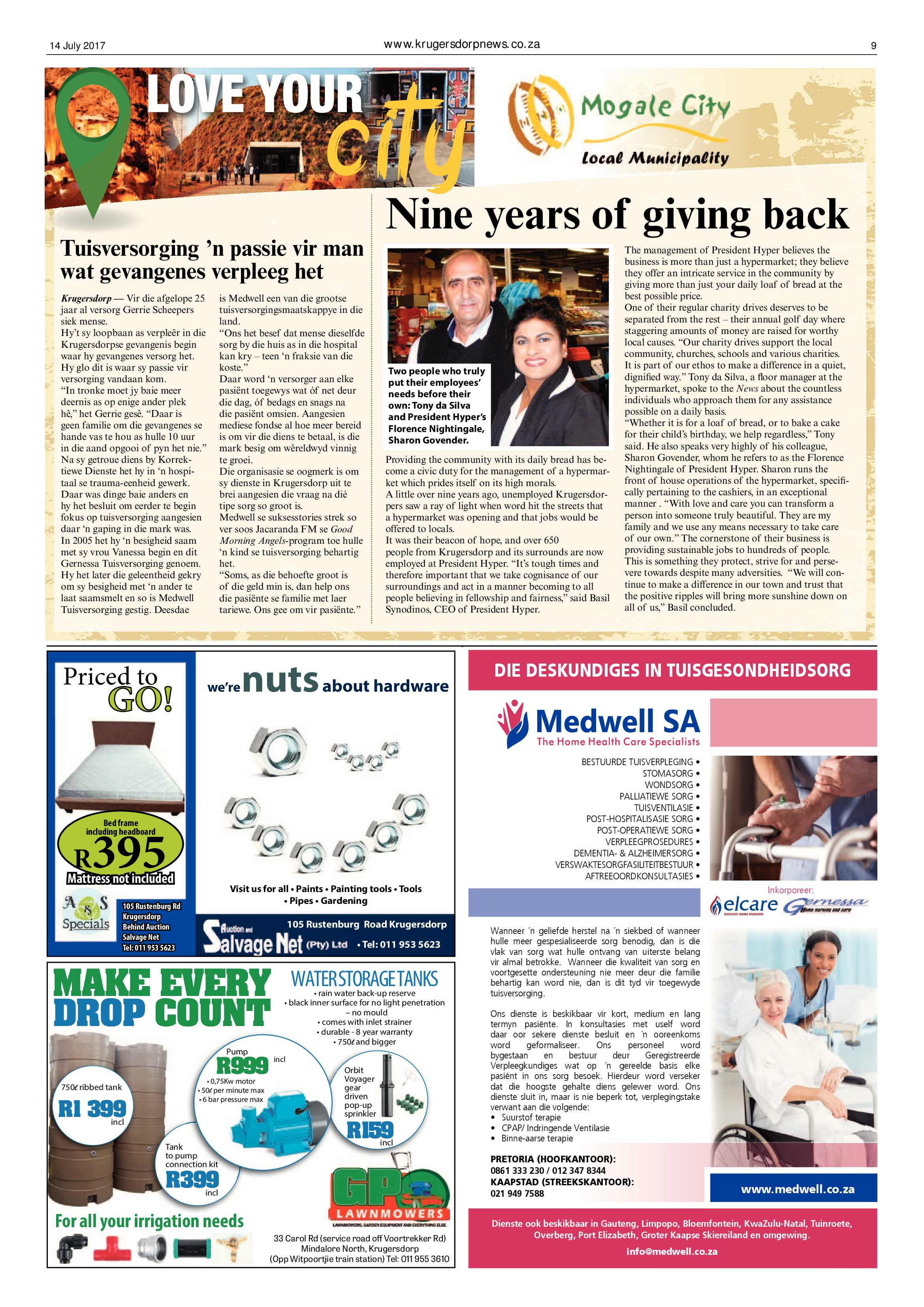 Krugersdorp News 14 July 2017 page 9
