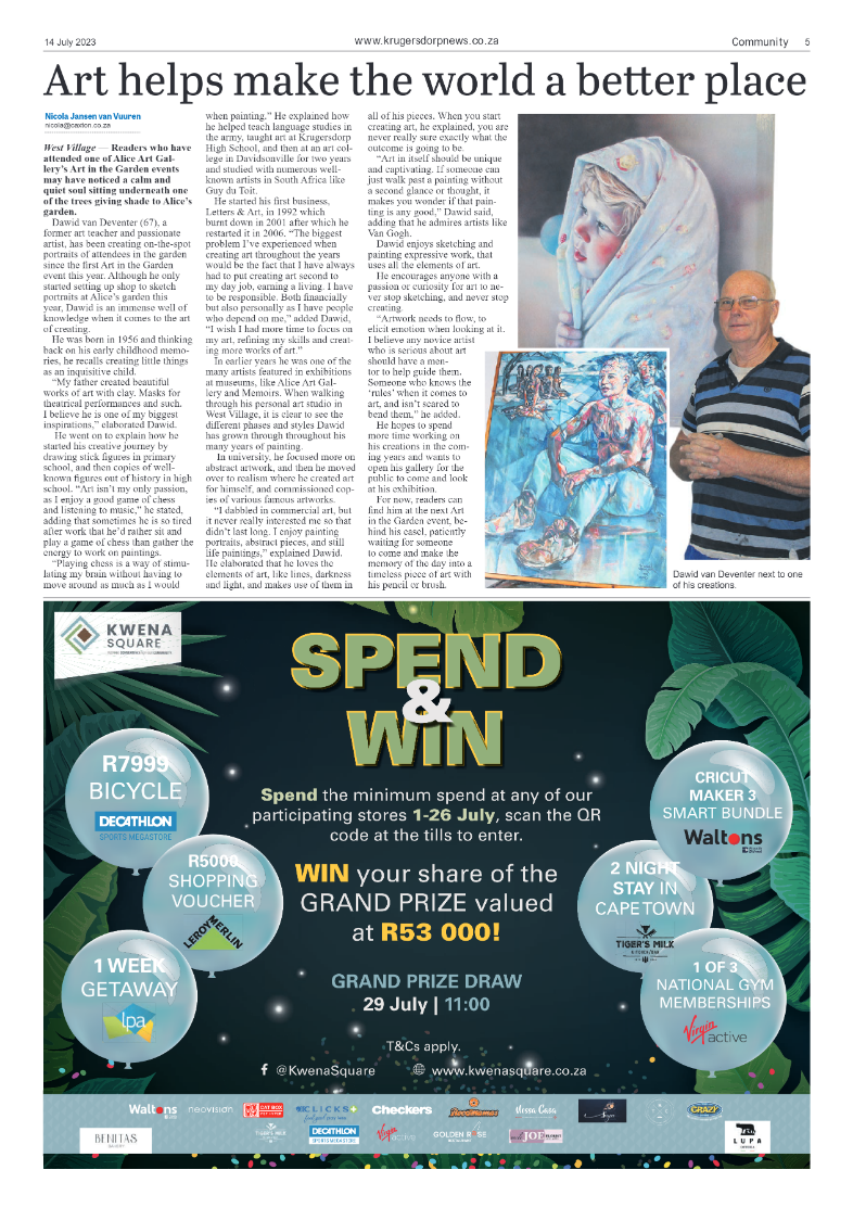 Krugersdorp News 14 July 2023 page 5