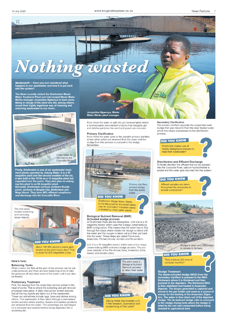 Krugersdorp News 14 July 2023 page 7