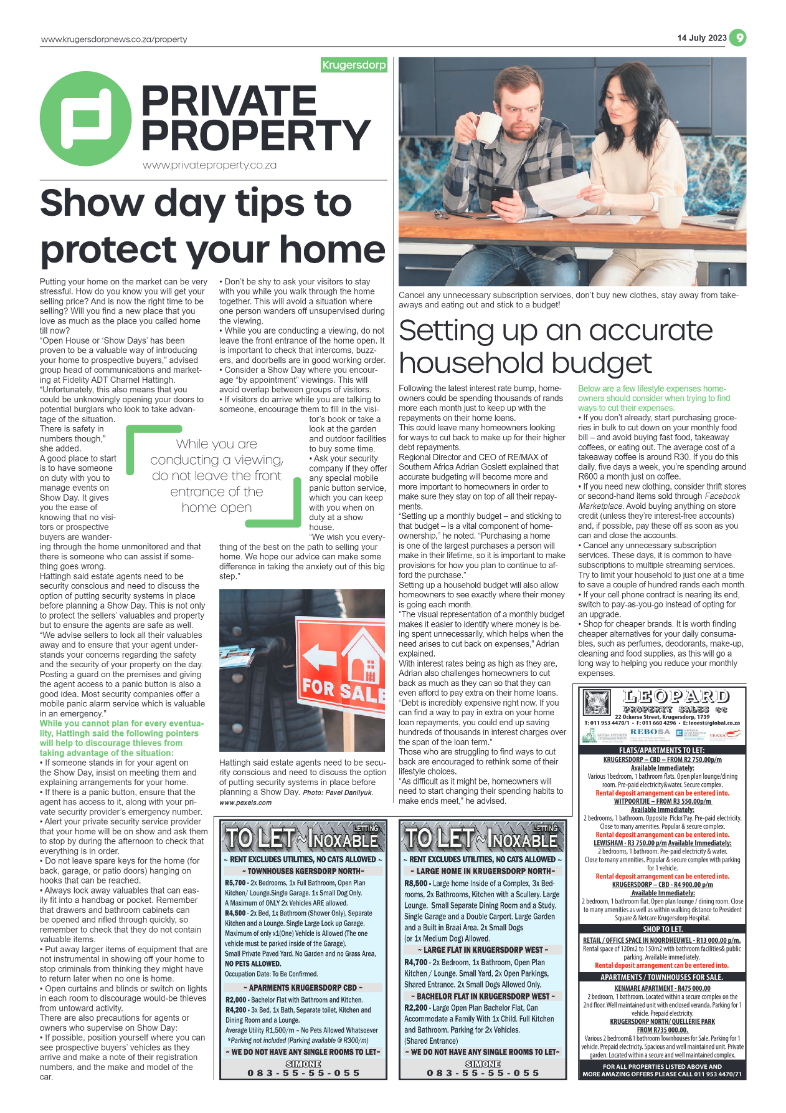 Krugersdorp News 14 July 2023 page 9