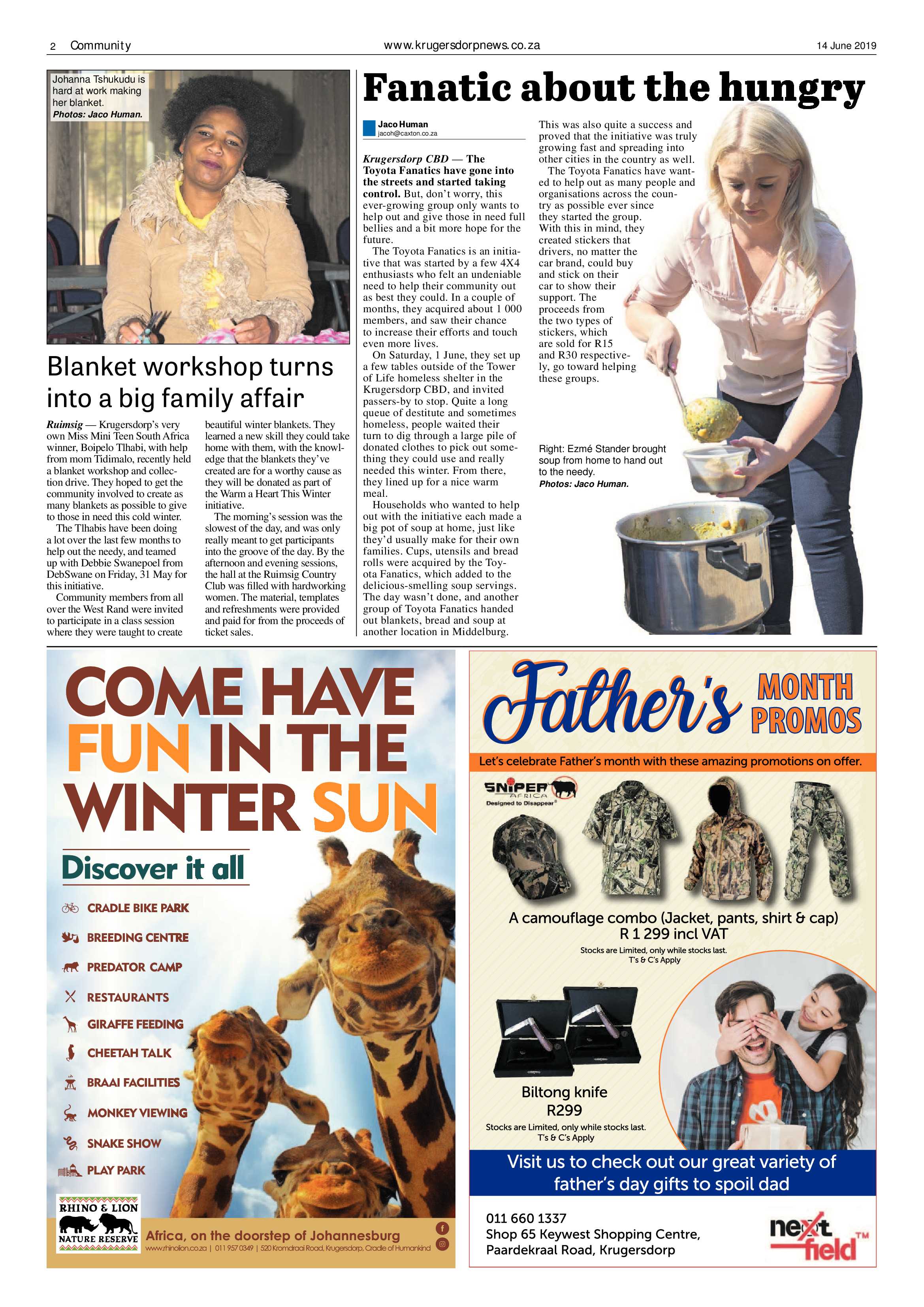 Krugersdorp News 14 June 2019 page 2