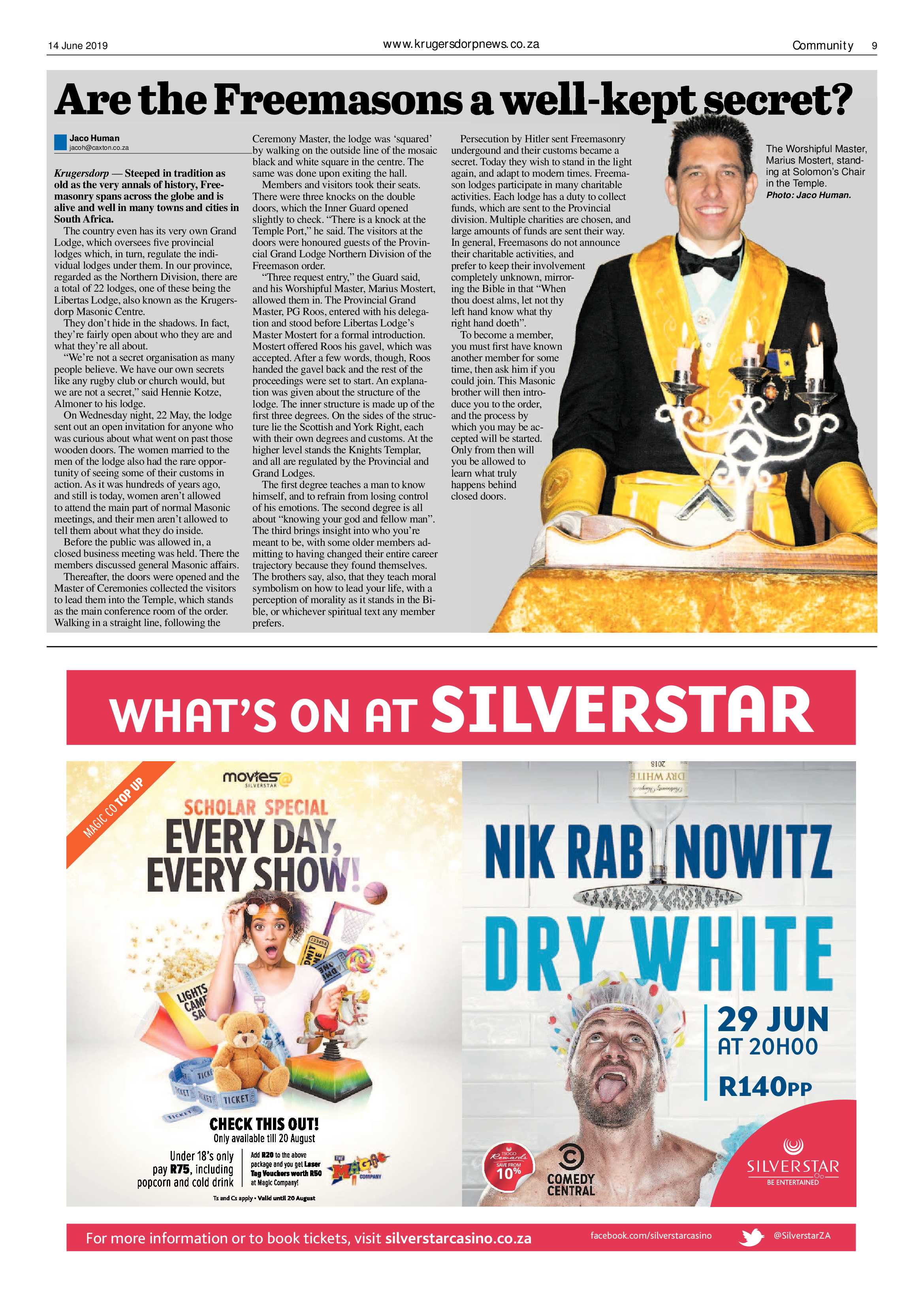 Krugersdorp News 14 June 2019 page 9