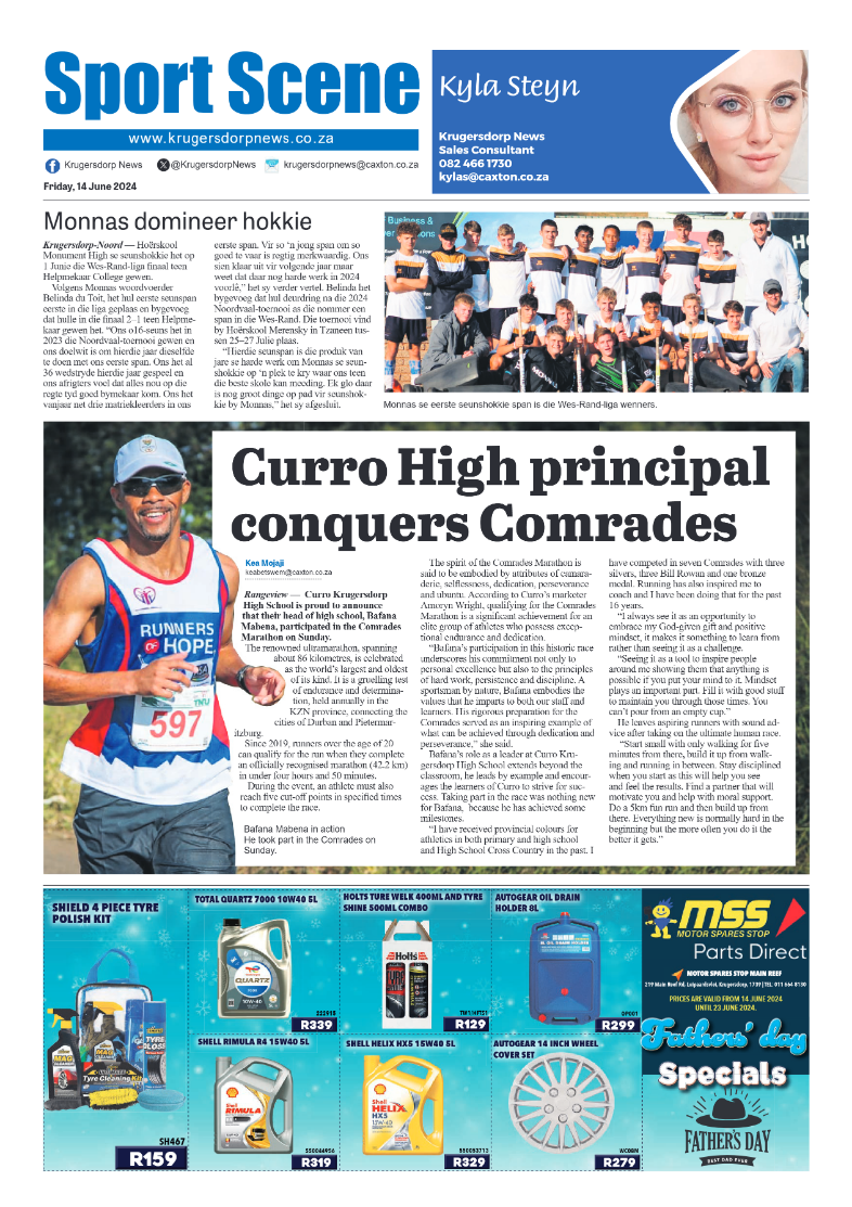 Krugersdorp News 14 June 2024 page 12