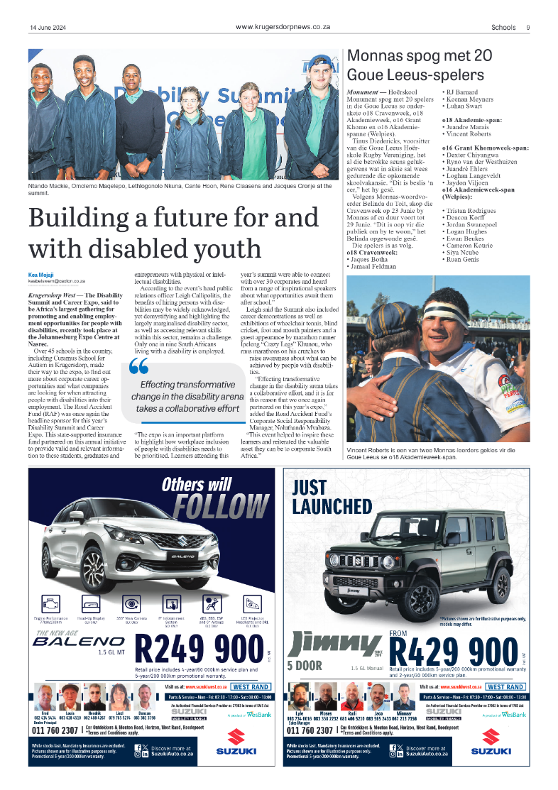 Krugersdorp News 14 June 2024 page 9