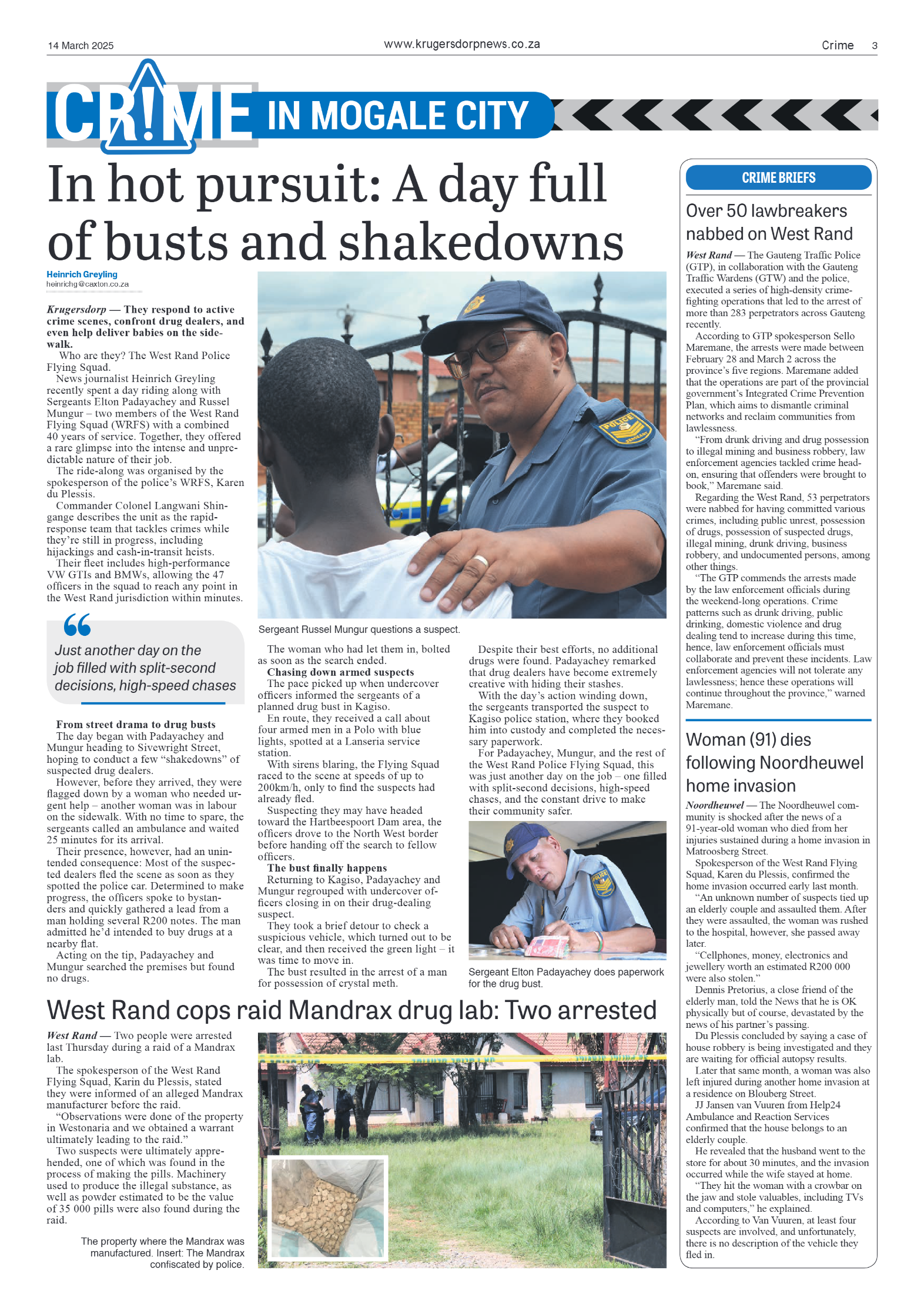 Krugersdorp News 14 March 2025 page 5